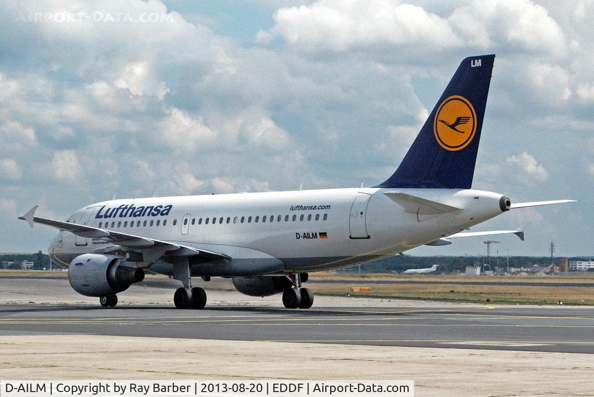 D-AILM, 1997 Airbus A319-114 C/N 694, Airbus A319-114 [0694] (Lufthansa) Frankfurt~D 20/08/2013