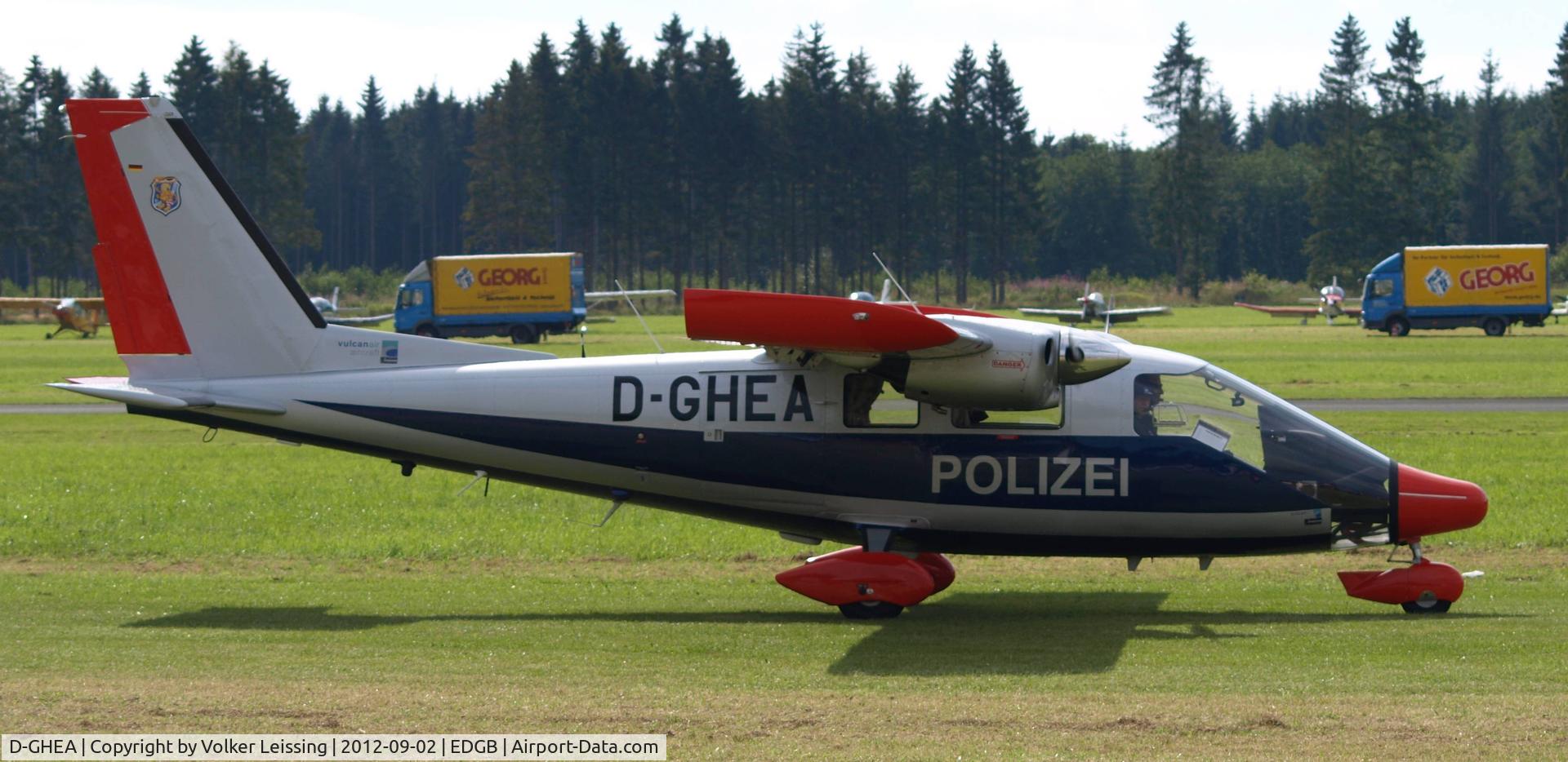 D-GHEA, 2012 Vulcanair P-68 Observer 2 C/N 465-35/OB2, taxi to parking