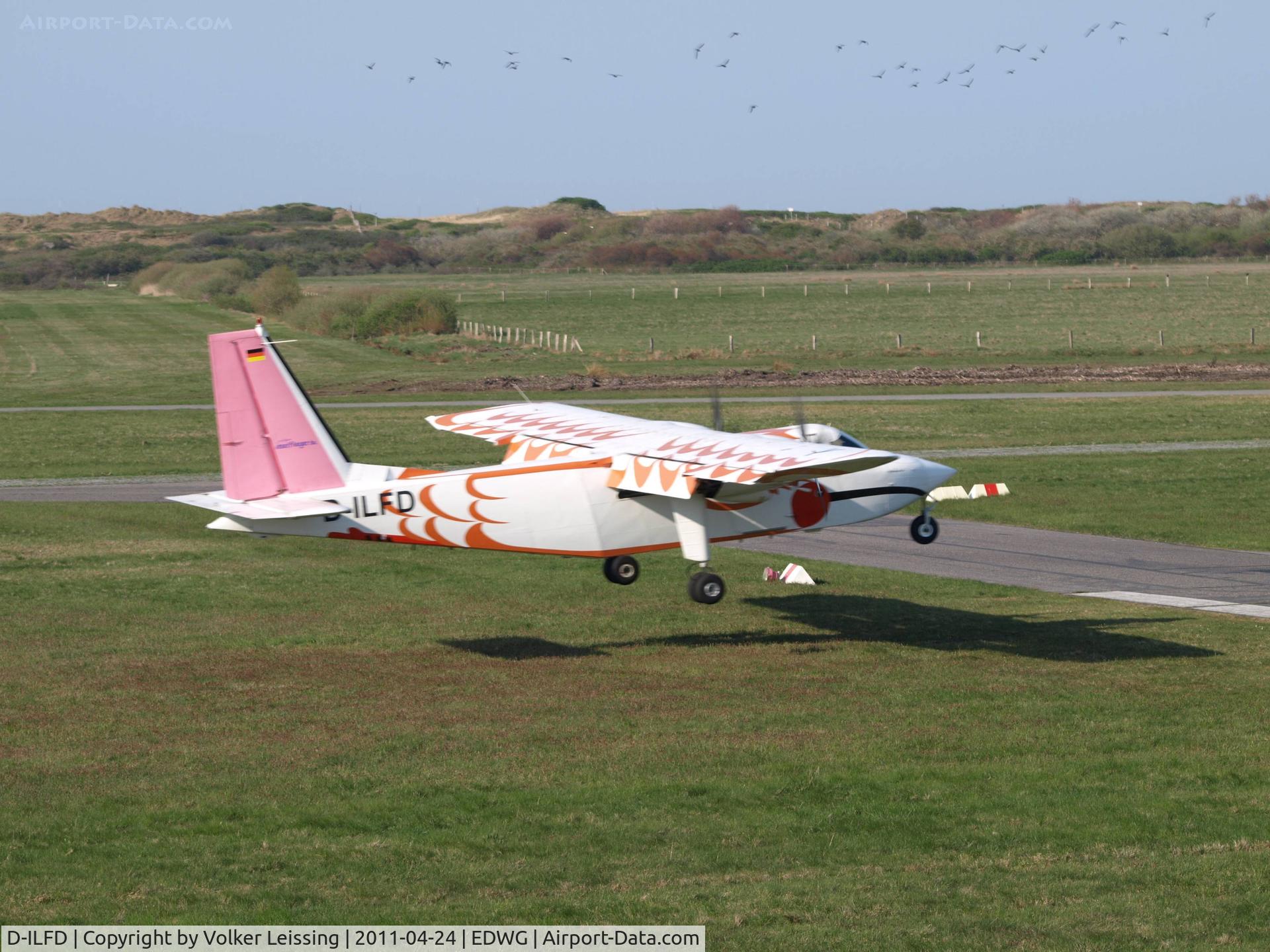 D-ILFD, 2001 Pilatus Britten-Norman BN-2B-20 Islander C/N 2296, short final