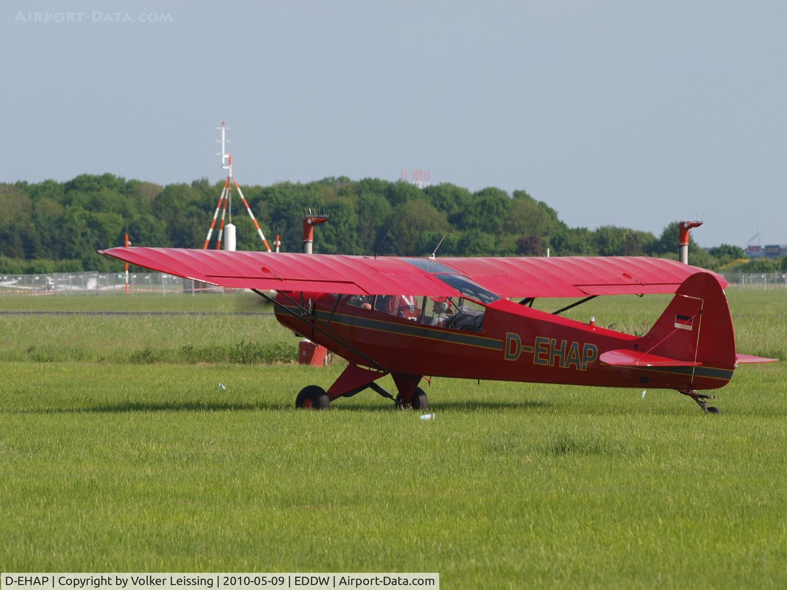 D-EHAP, 1951 Piper PA-18-95 Super Cub Super Cub C/N 18-1530, taxi to rwy