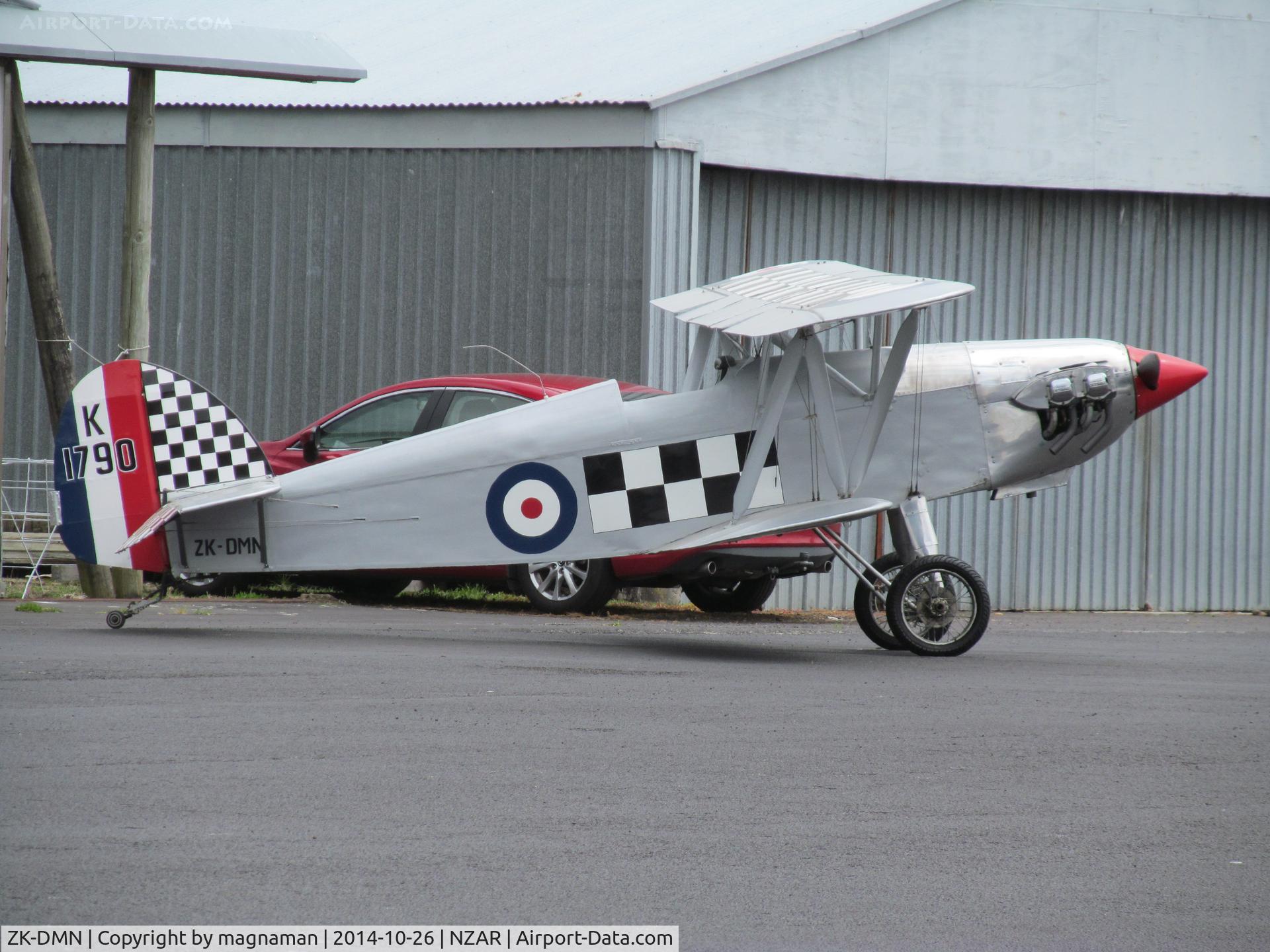 ZK-DMN, Isaacs Fury II C/N K-1790, off for a quick circuit