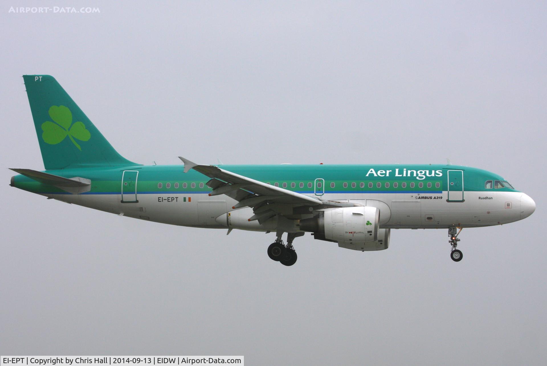 EI-EPT, 2007 Airbus A319-111 C/N 3054, Aer Lingus