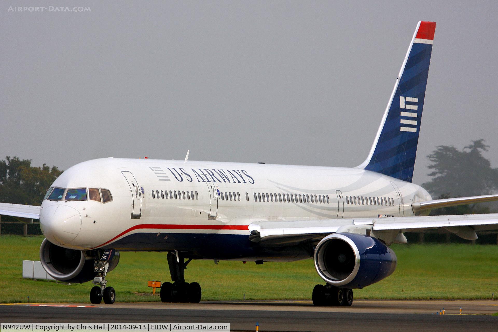 N942UW, 1995 Boeing 757-2B7 C/N 27807, US Airways