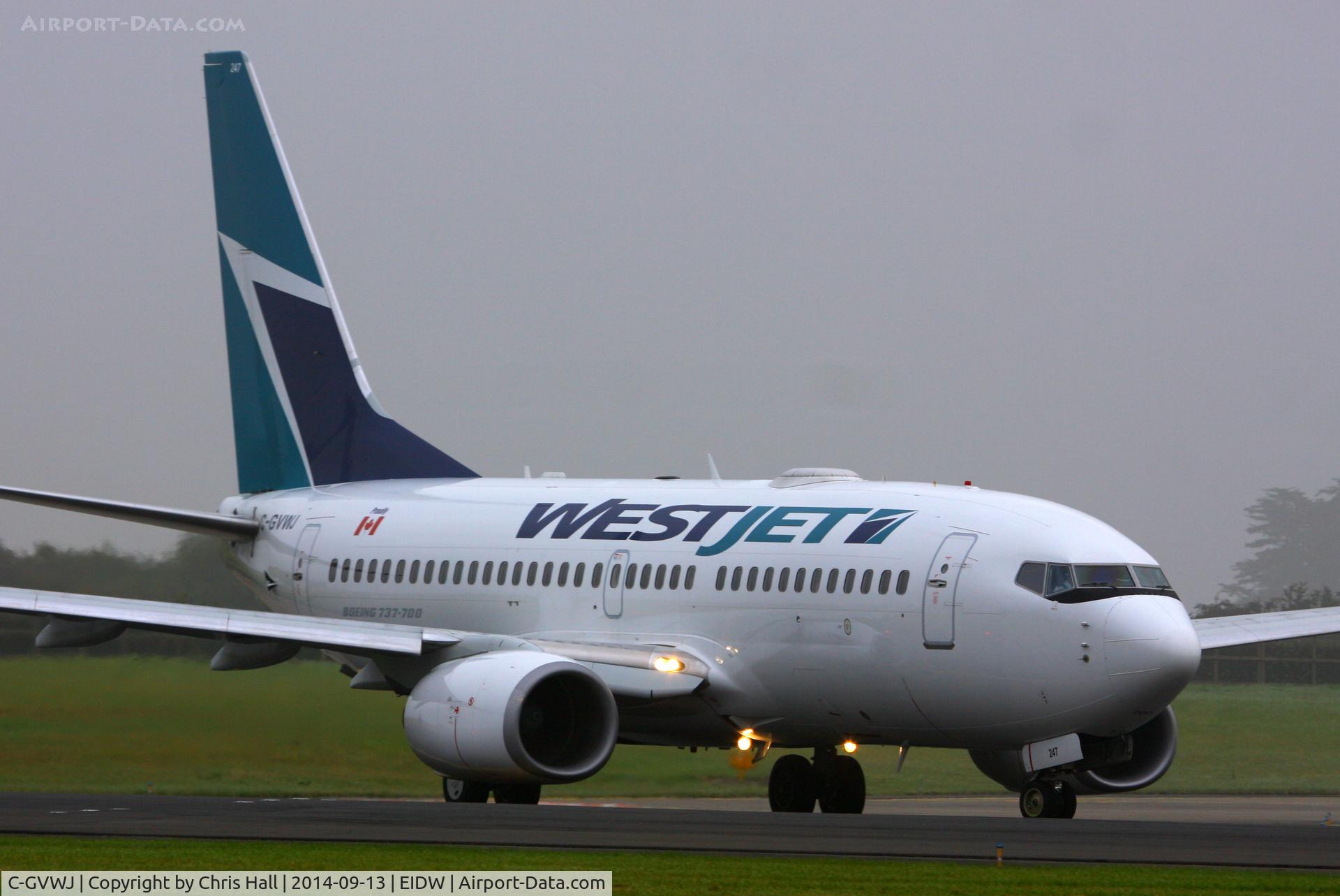 C-GVWJ, 2008 Boeing 737-7CT C/N 36421, Westjet