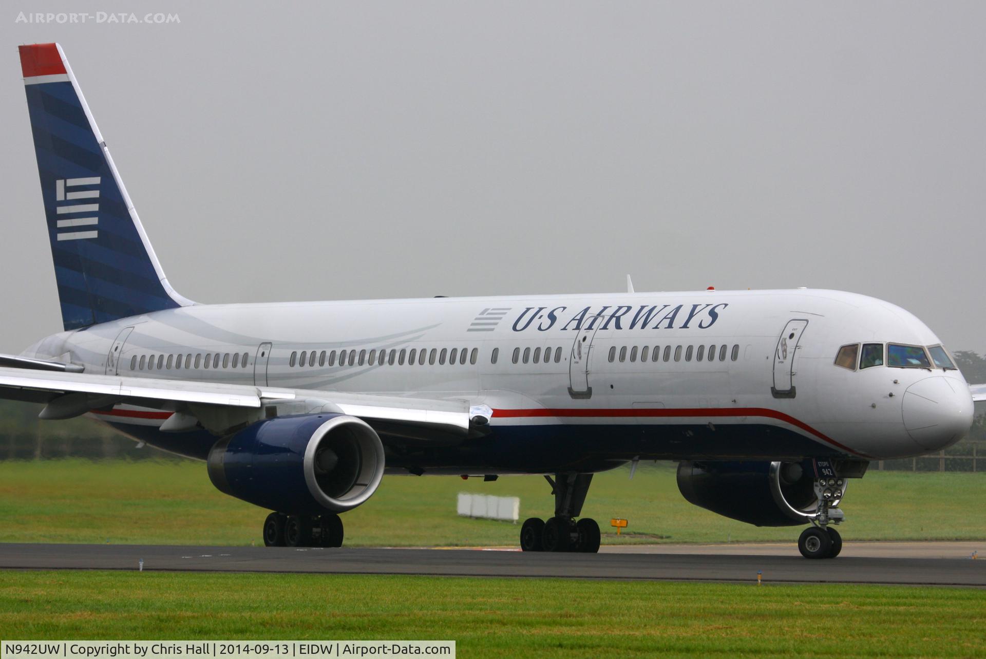 N942UW, 1995 Boeing 757-2B7 C/N 27807, US Airways