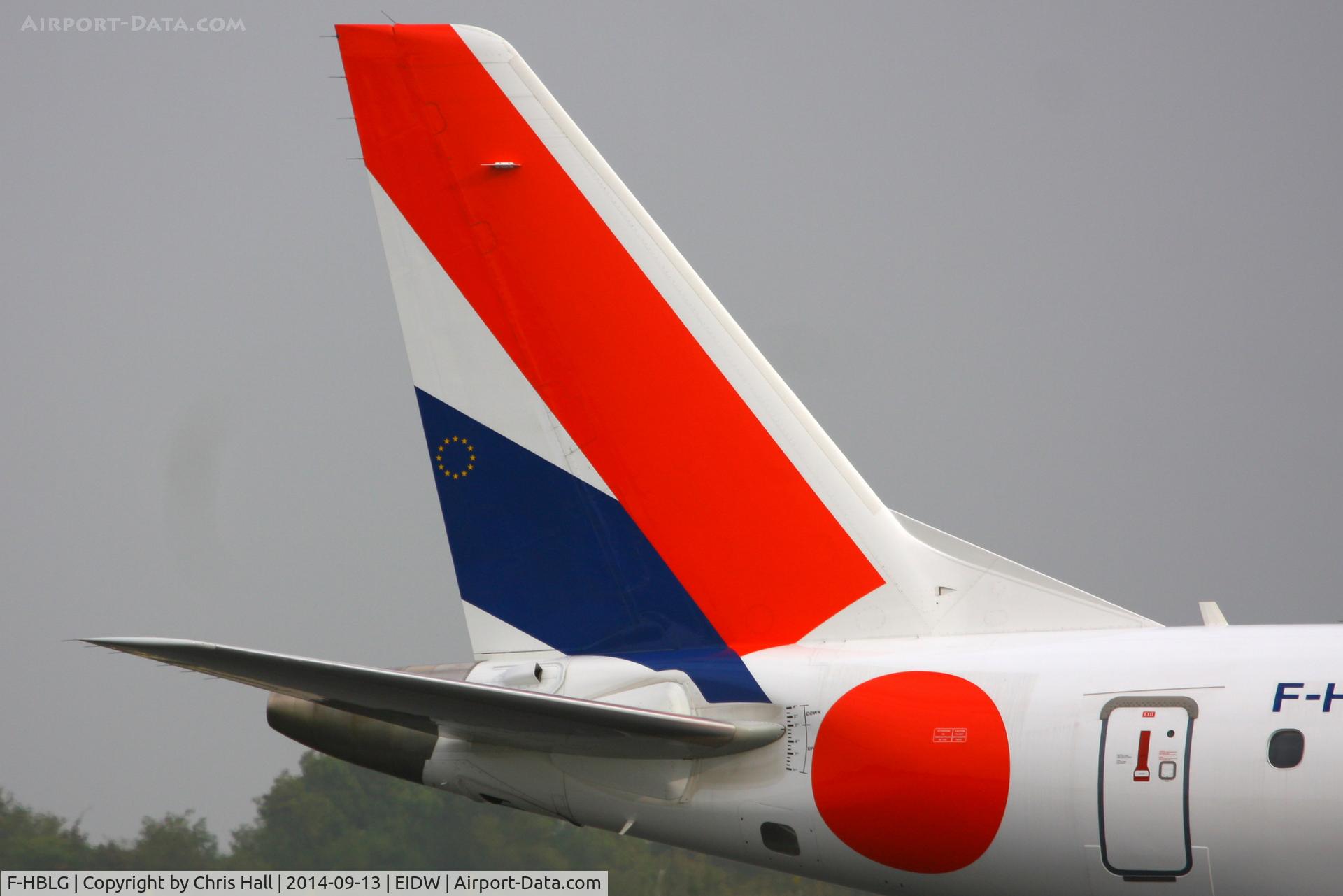 F-HBLG, 2009 Embraer 190LR (ERJ-190-100LR) C/N 19000254, Hop!