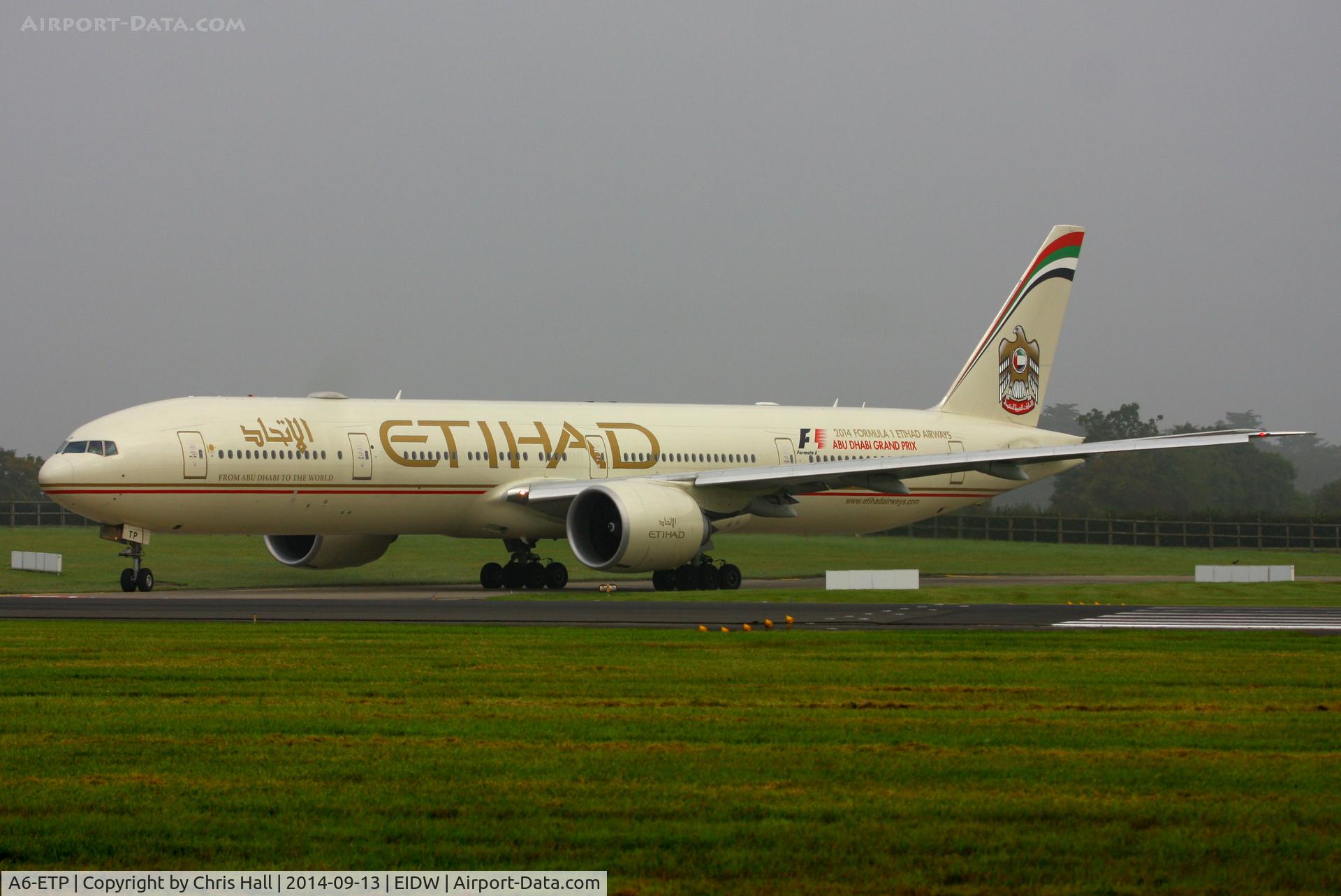 A6-ETP, 2013 Boeing 777-3FX/ER C/N 41699, Etihad