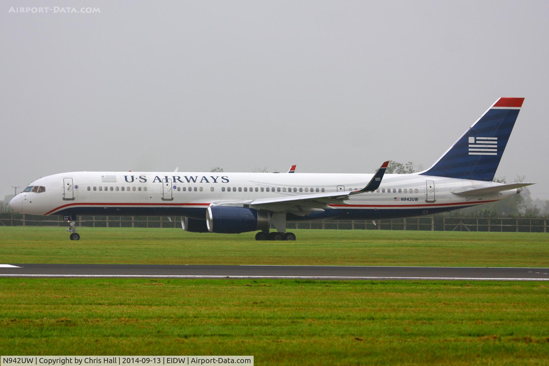 N942UW, 1995 Boeing 757-2B7 C/N 27807, US Airways