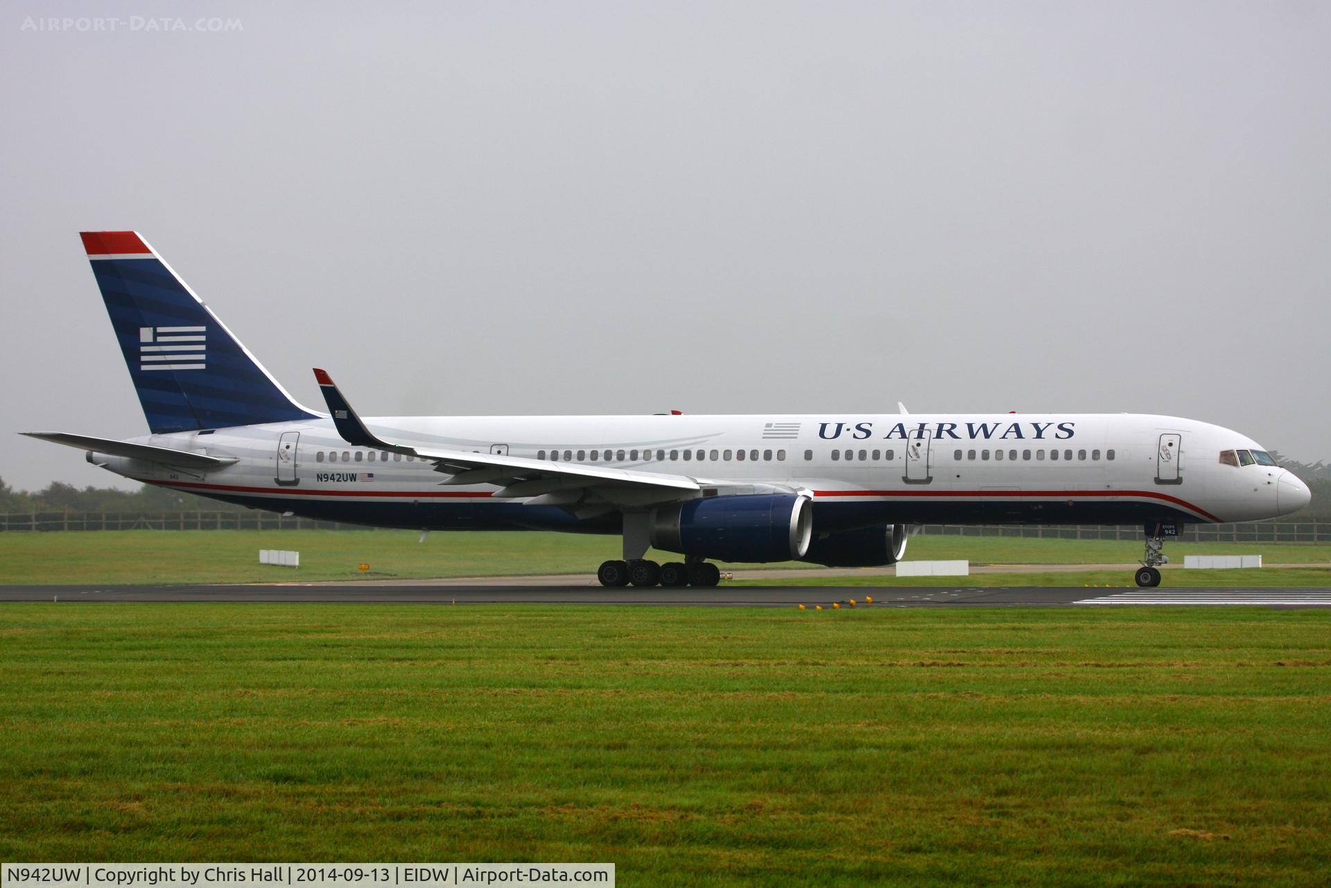 N942UW, 1995 Boeing 757-2B7 C/N 27807, US Airways