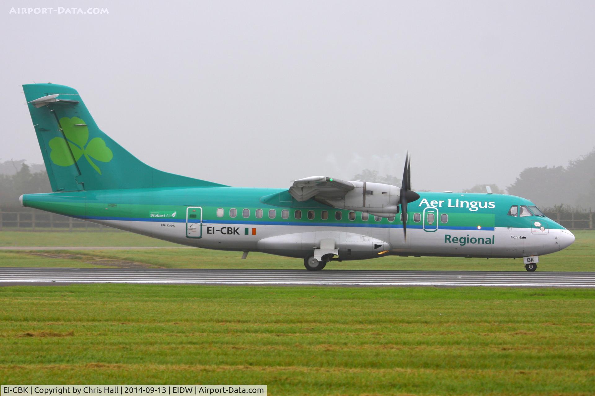 EI-CBK, 1990 ATR 42-300 C/N 199, Aer Lingus Regional