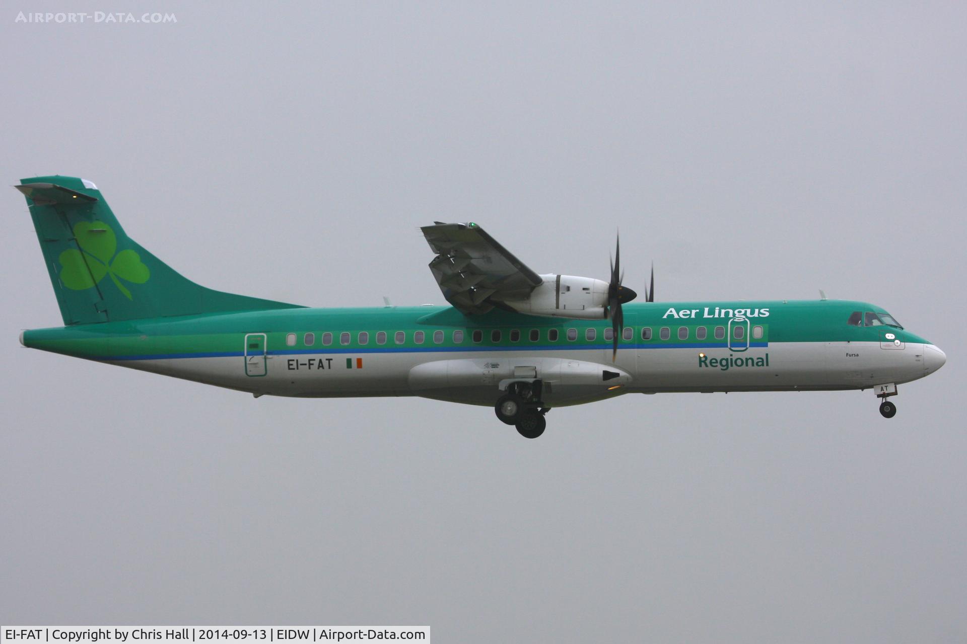 EI-FAT, 2013 ATR 72-600 (72-212A) C/N 1097, Aer Lingus Regional