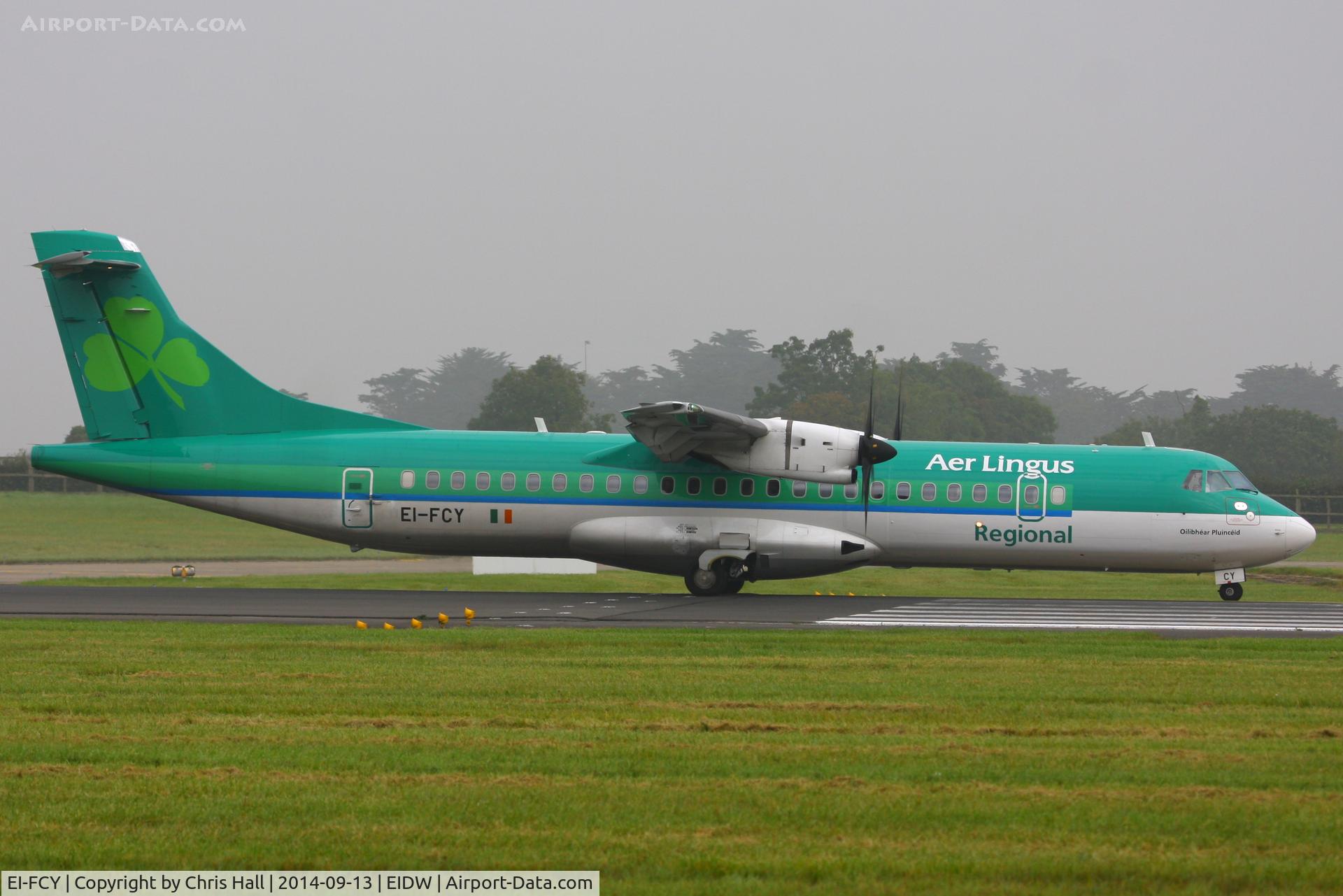EI-FCY, 2014 ATR 72-600 (72-212A) C/N 1139, Aer Lingus Regional