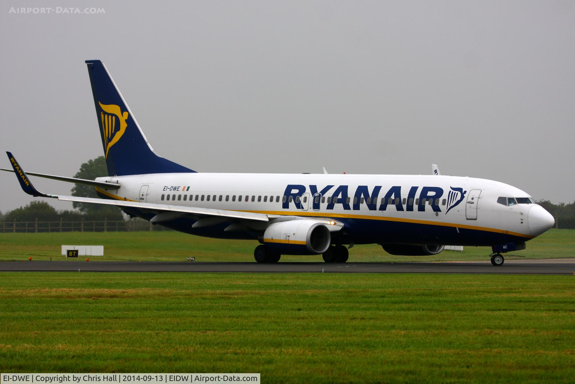 EI-DWE, 2007 Boeing 737-8AS C/N 36074, Ryanair