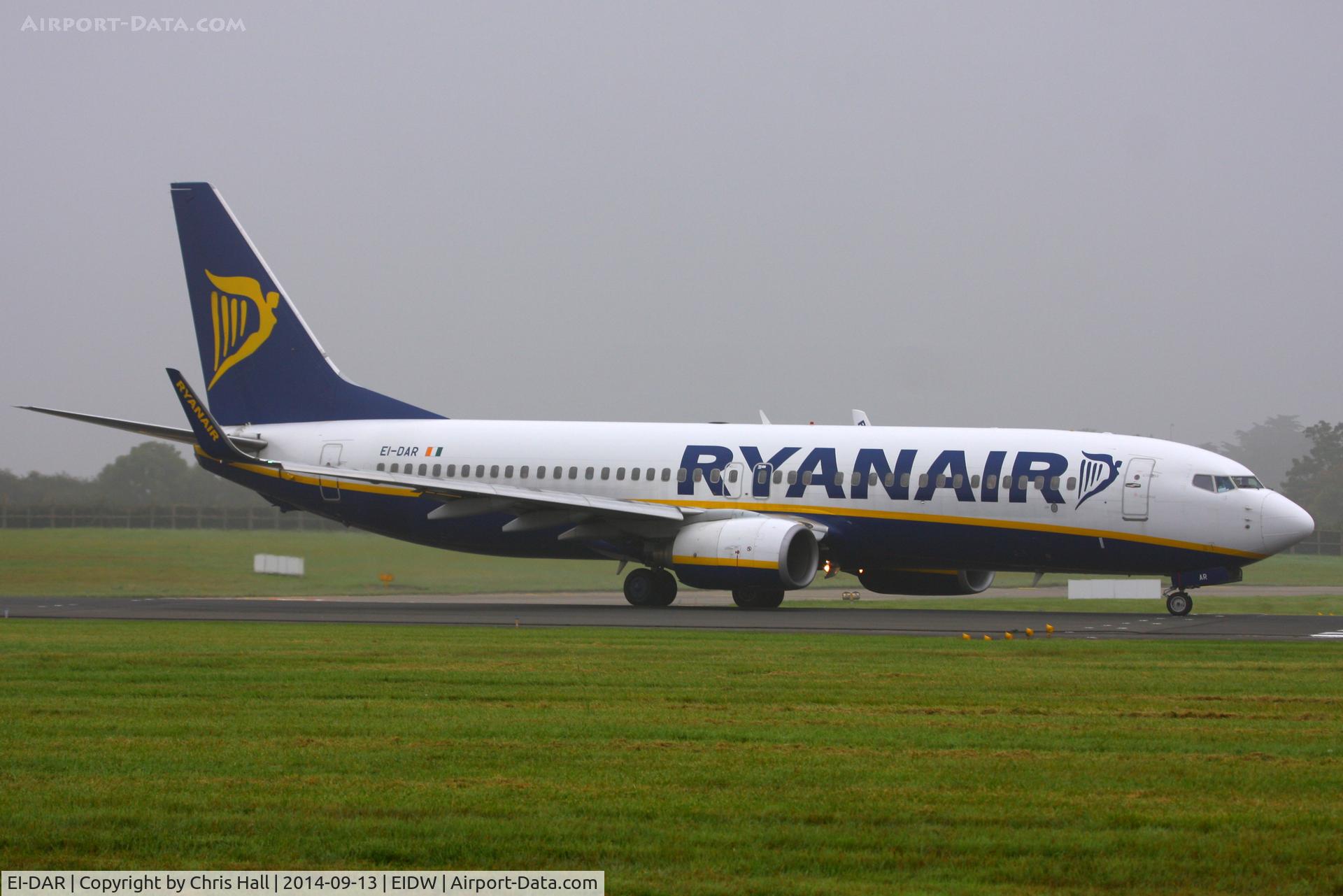 EI-DAR, 2003 Boeing 737-8AS C/N 33552, Ryanair