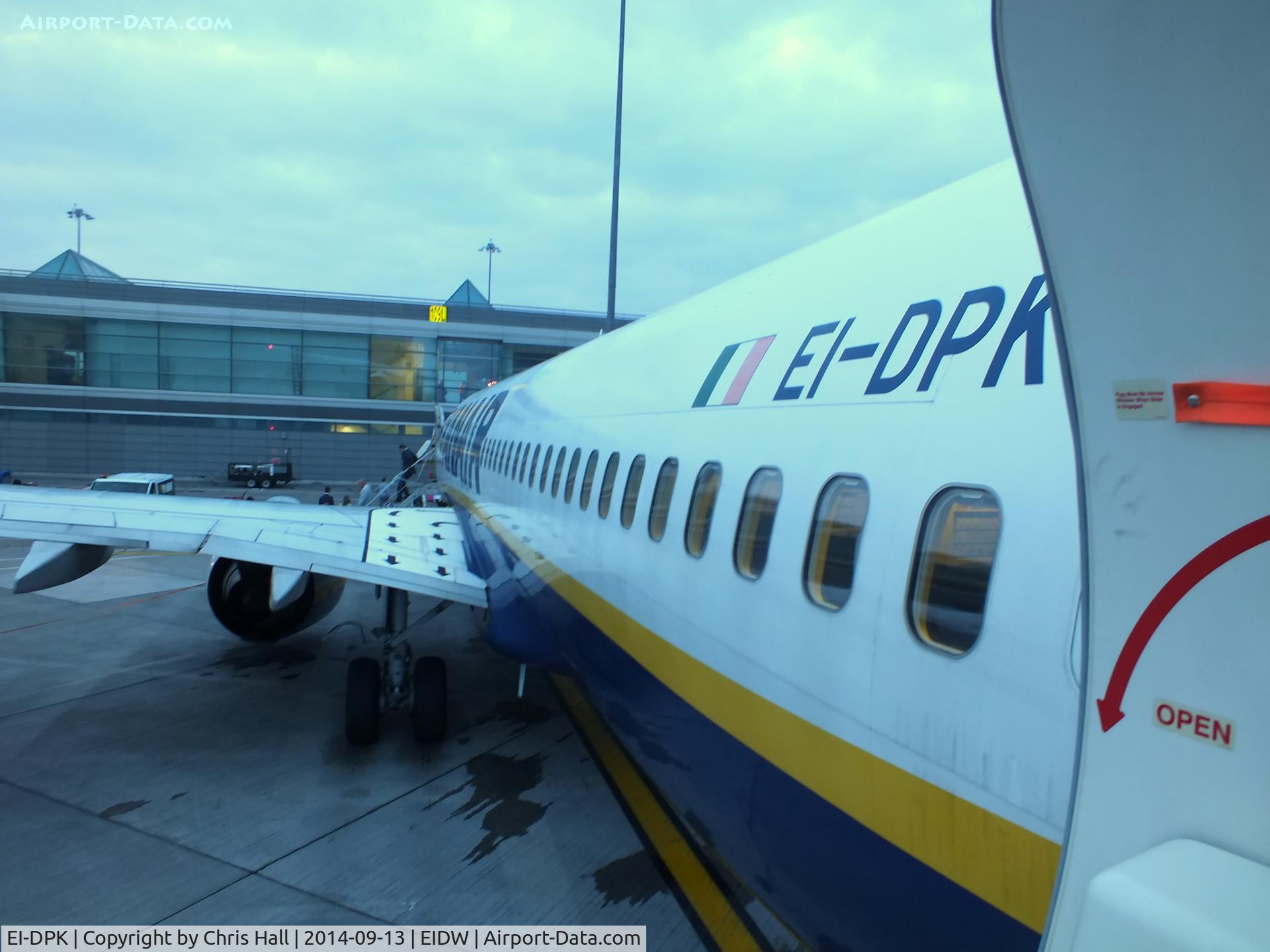 EI-DPK, 2007 Boeing 737-8AS C/N 33610, Ryanair