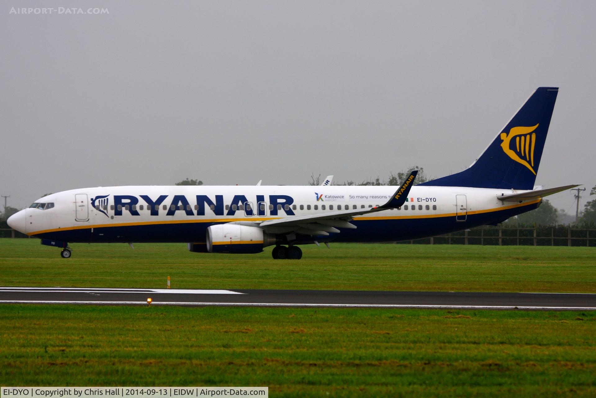EI-DYO, 2008 Boeing 737-8AS C/N 33636, Ryanair