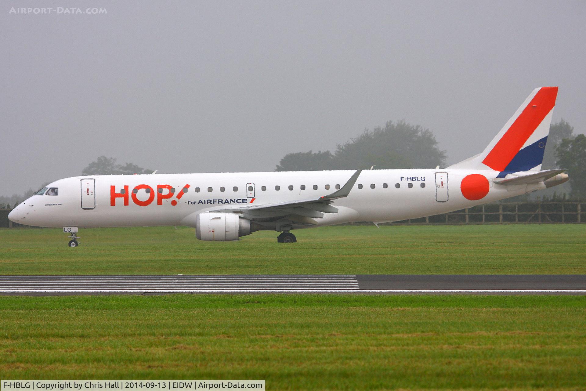 F-HBLG, 2009 Embraer 190LR (ERJ-190-100LR) C/N 19000254, Hop!