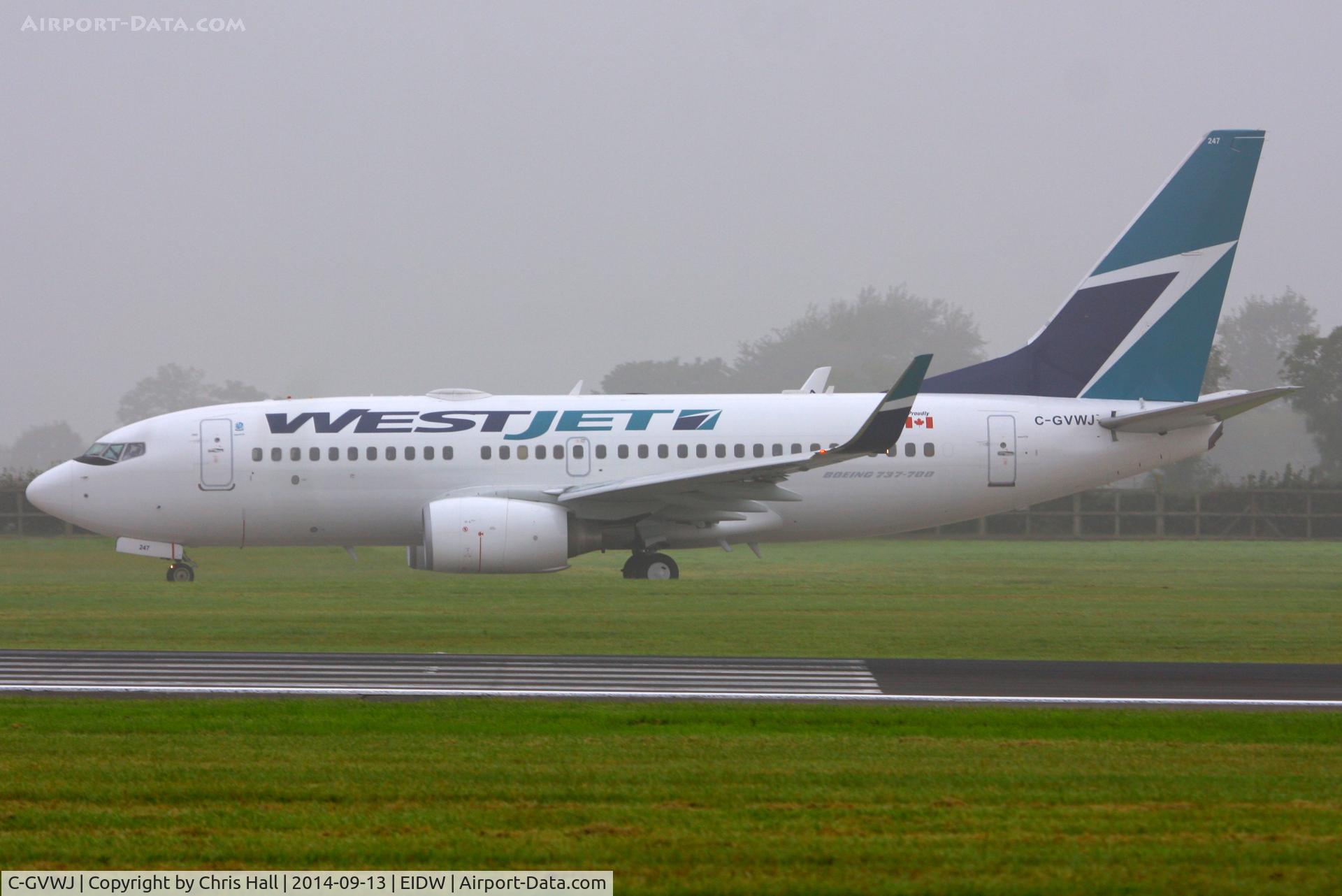 C-GVWJ, 2008 Boeing 737-7CT C/N 36421, Westjet