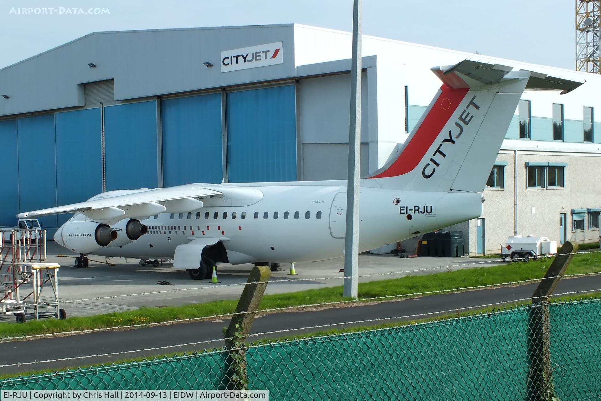 EI-RJU, 2000 British Aerospace Avro 146-RJ85A C/N E2367, CityJet