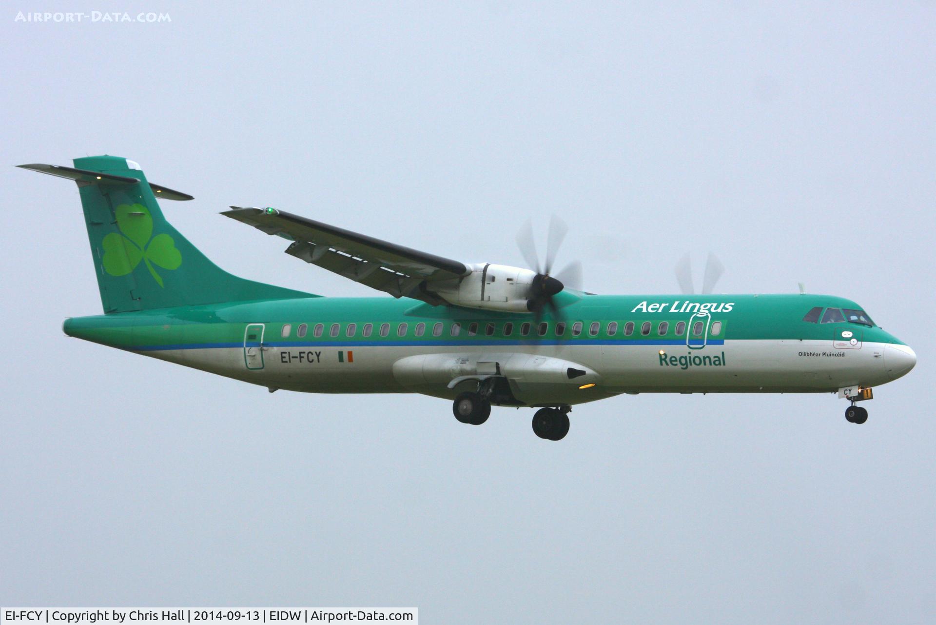 EI-FCY, 2014 ATR 72-600 (72-212A) C/N 1139, Aer Lingus Regional