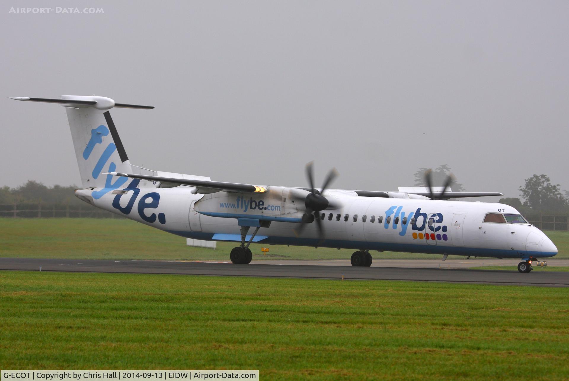 G-ECOT, 2009 De Havilland Canada DHC-8-402Q Dash 8 C/N 4251, flybe