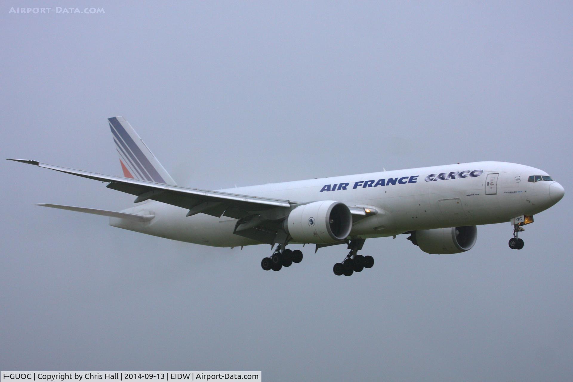 F-GUOC, 2009 Boeing 777-F28 C/N 32966, Air France Cargo