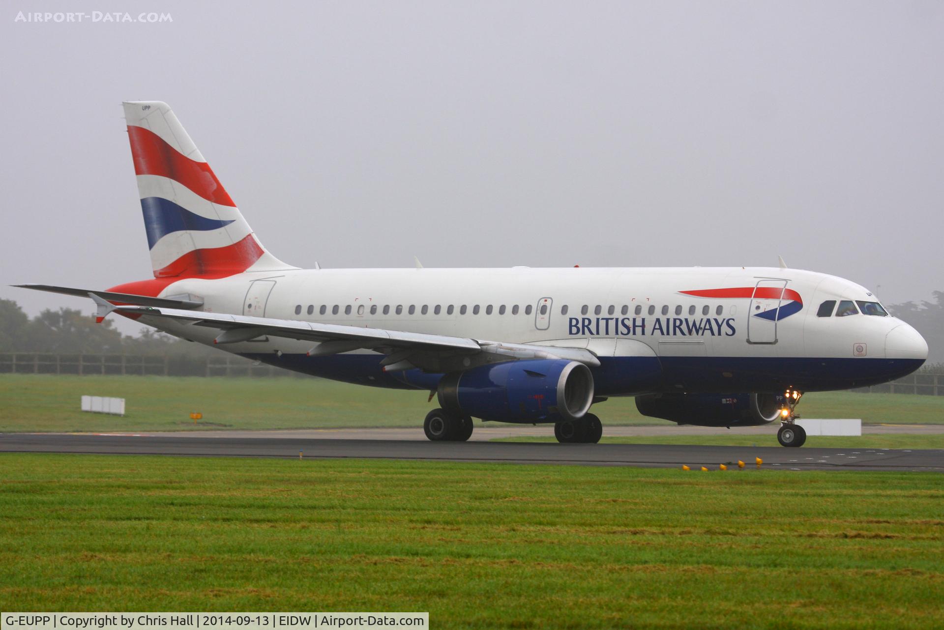 G-EUPP, 2000 Airbus A319-131 C/N 1295, British Airways