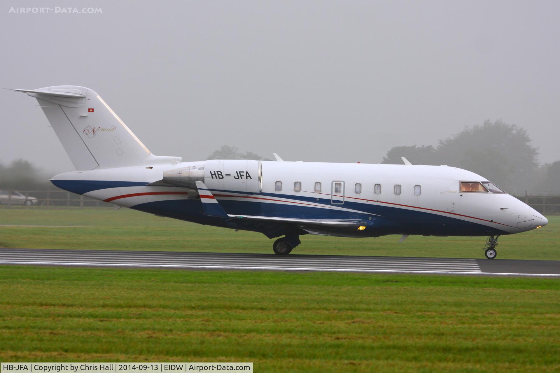 HB-JFA, 2007 Bombardier Challenger 605 (CL-600-2B16) C/N 5715, Nomad Aviation