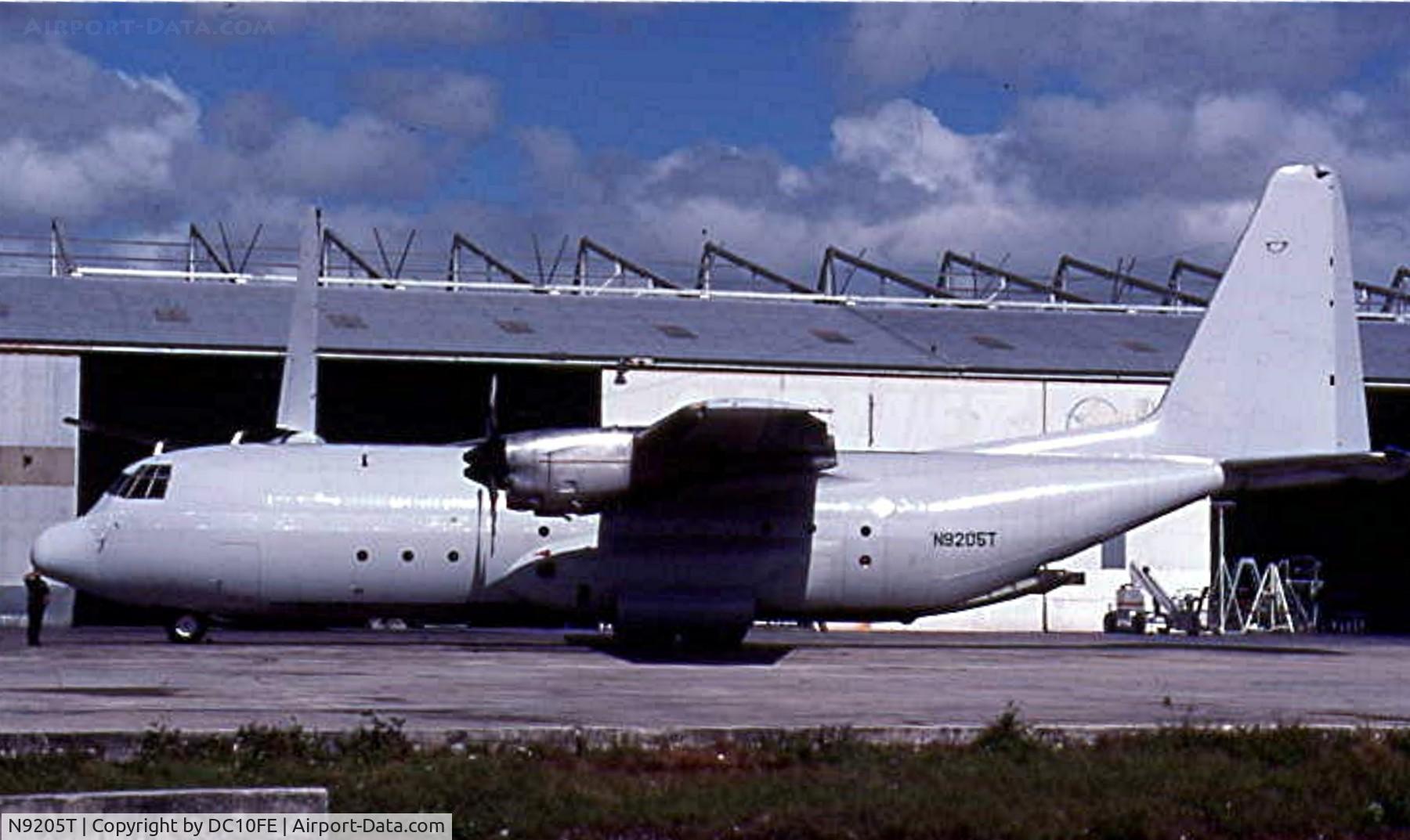 N9205T, 1966 Lockheed L-100-20 Hercules C/N 4129, crashed on approach to Jamba Angola 1988-11-27