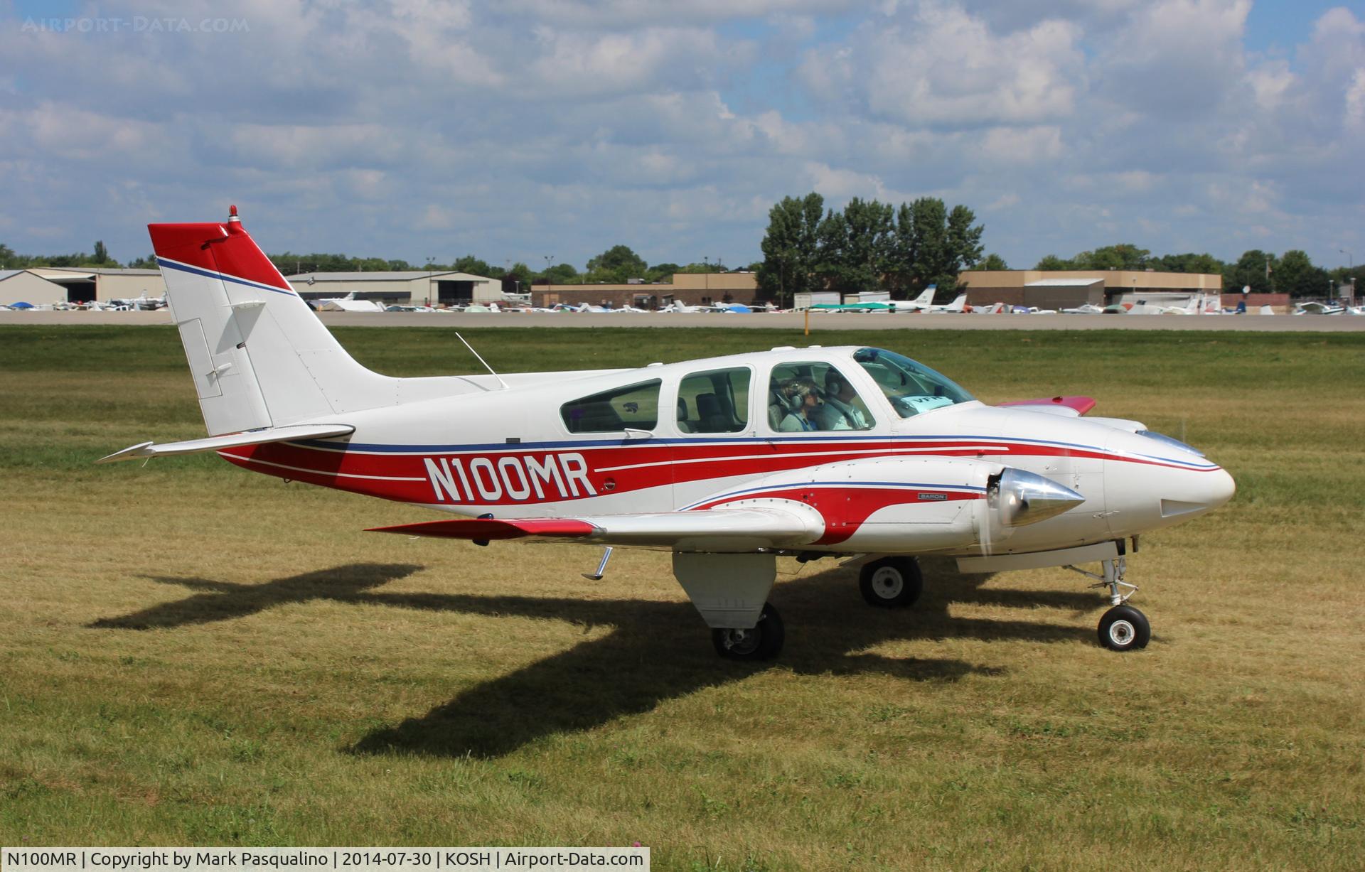 N100MR, 1973 Beech 95-B55 (T42A) Baron C/N TC-1512, Beech B55