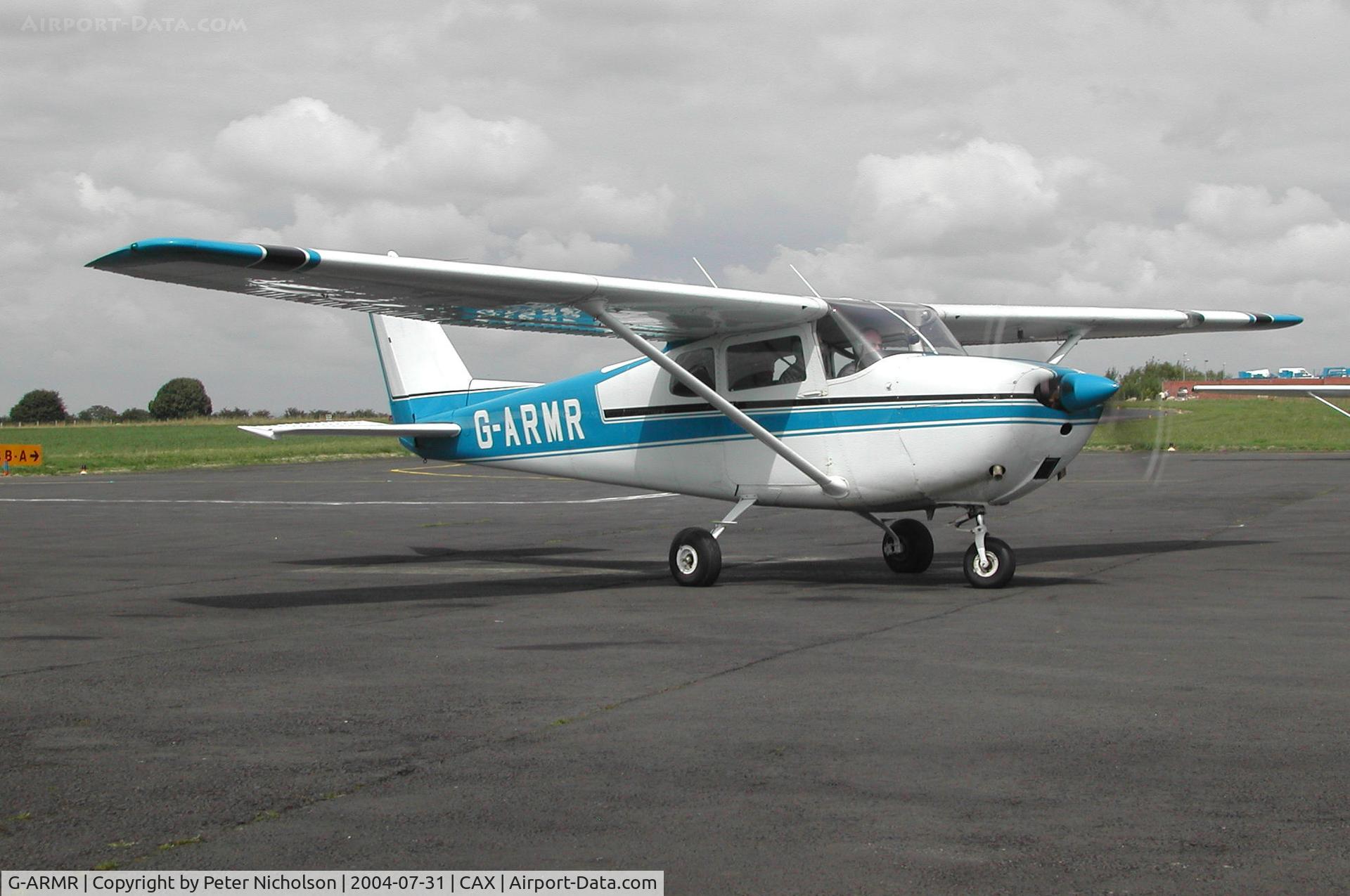 G-ARMR, 1961 Cessna 172B C/N 17248566, This Cessna 172B Skyhawk attended the 2004 Carlisle Fly-in.