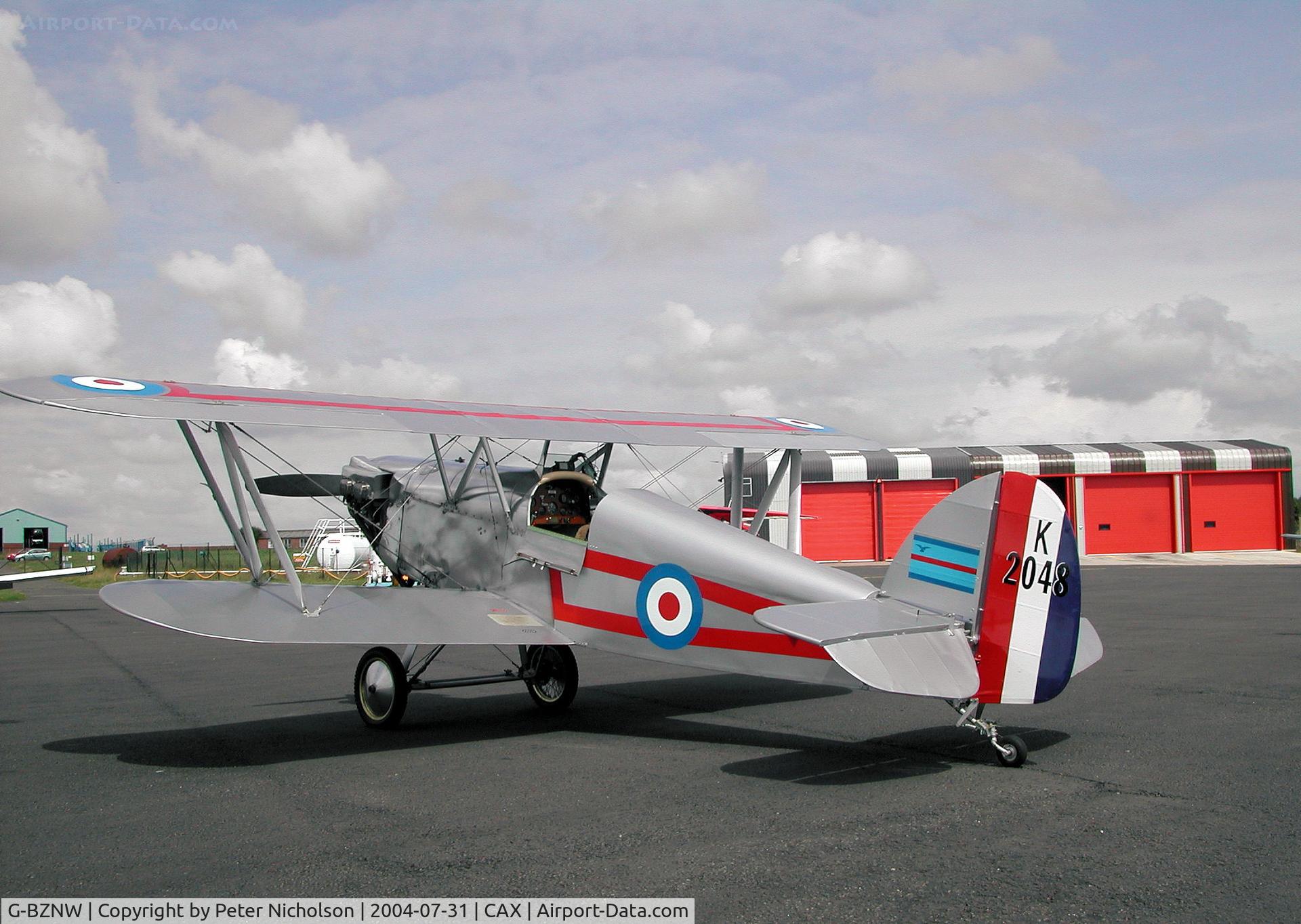 G-BZNW, 2003 Isaacs Fury II C/N PFA 011-13402, This Isaacs Fury II attended the 2004 Carlisle Fly-in.