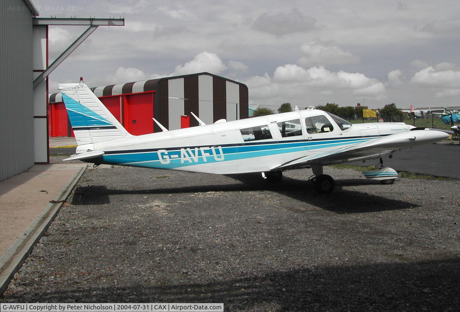 G-AVFU, 1967 Piper PA-32-300 Cherokee Six Cherokee Six C/N 32-40182, This PA-32-300 Cherokee Six attended the 2004 Carlisle Fly-in.