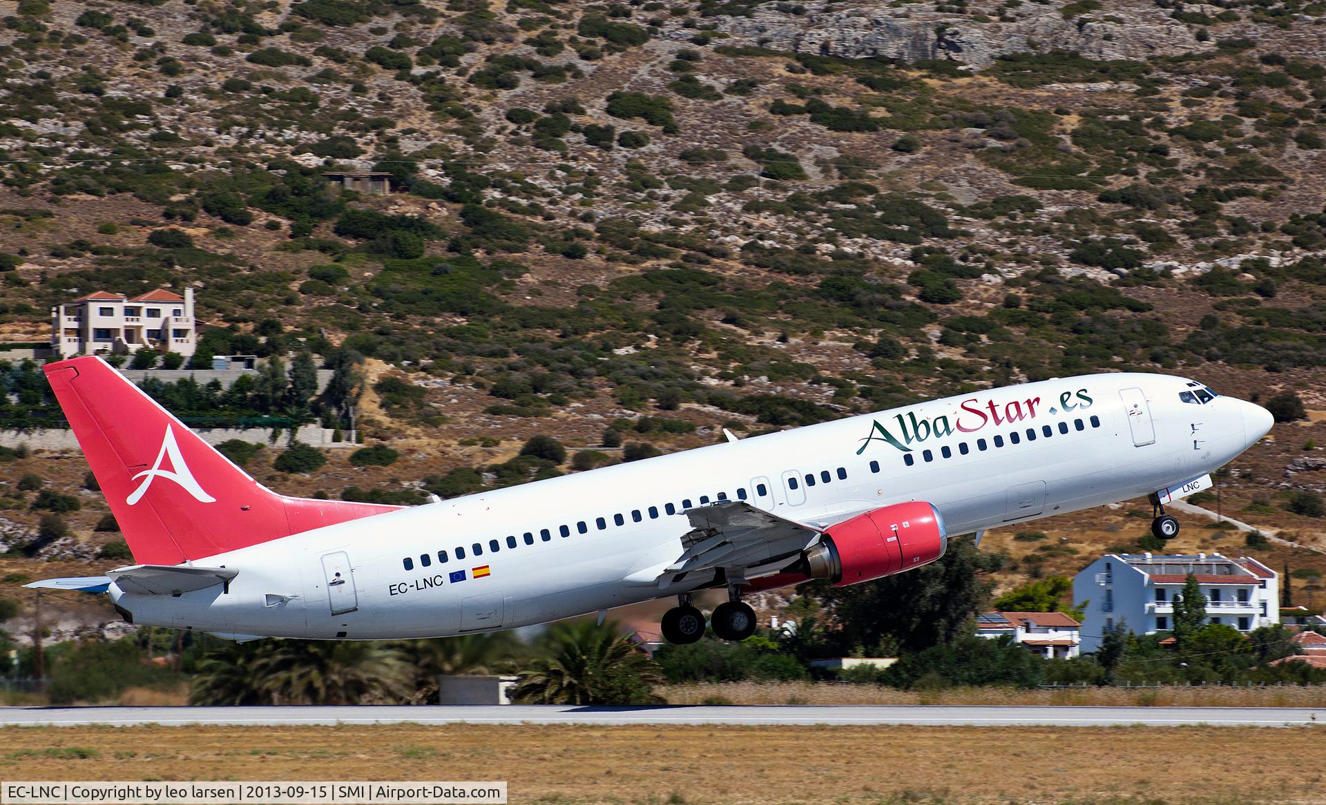 EC-LNC, 1990 Boeing 737-4K5 C/N 24130, SMI Samos 15.9.13