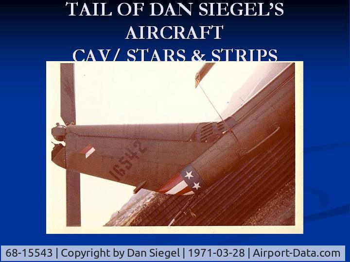 68-15543, 1969 Bell UH-1H Iroquois C/N 10473, Your aircraft ser# 68-15543 and is painted to reference 542.. my aircraft 68-16542 was in D Trp 1-10 CAV from 7101 too 7103. I flew it for 142 hours of flight time. It was my favorite Aircraft. I had two in the year I was there. thank you