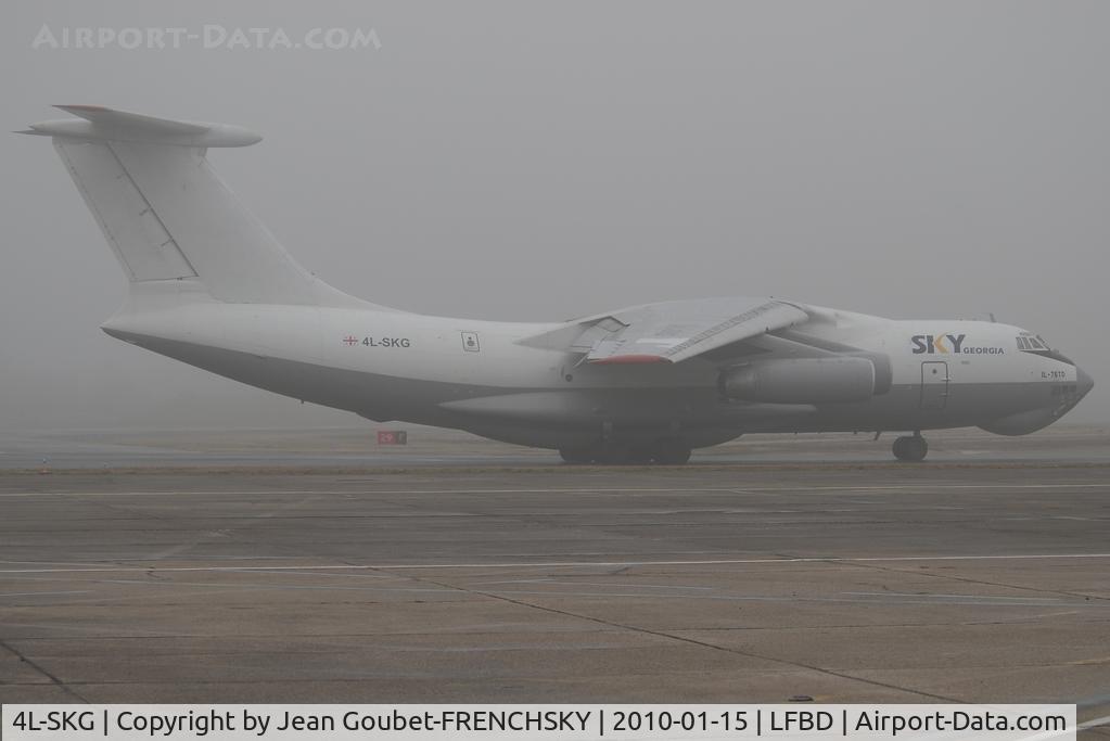 4L-SKG, 1982 Ilyushin Il-76T C/N 0013430890, SKY GEORGIA departure to Haiti