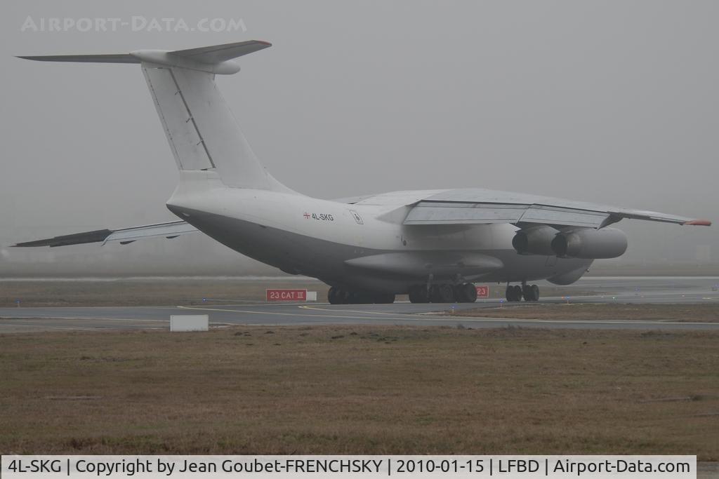 4L-SKG, 1982 Ilyushin Il-76T C/N 0013430890, SKY GEORGIA departure to Haiti