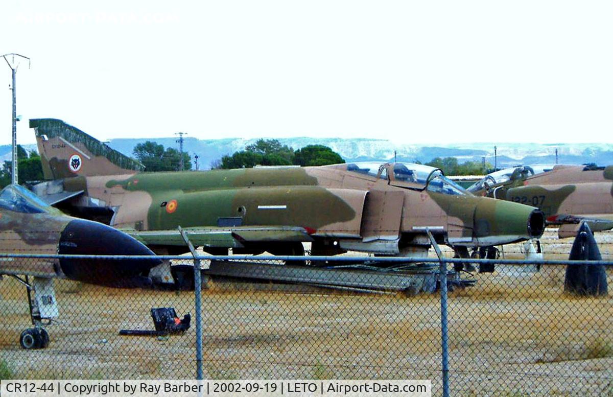 CR12-44, 1965 McDonnell Douglas RF-4C Phantom II C/N 1782, McDonnell Douglas RF-4C Phantom II [1782] (Spanish Air Force) Torrejon AB~EC 19/09/2002