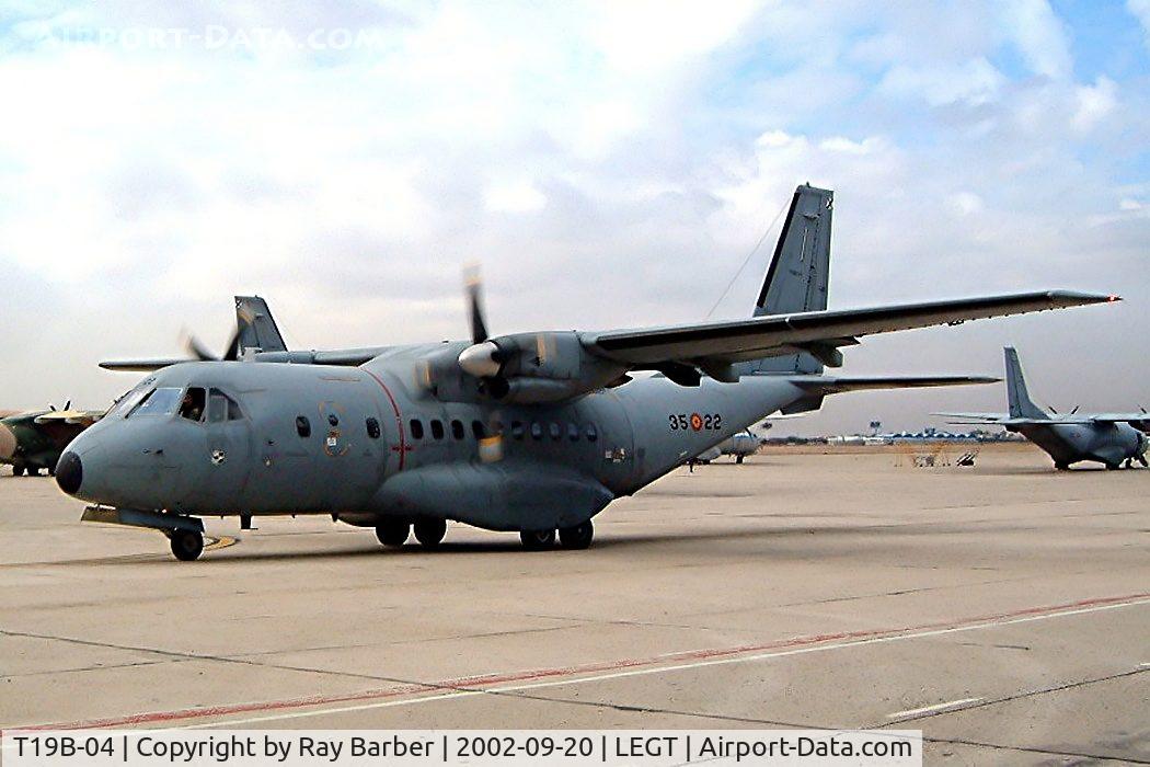 T19B-04, 1990 Airtech CN-235-100M C/N C035, CASA 235-100M [C035] (Spanish Air Force) Getafe AB~EC 20/09/2002
