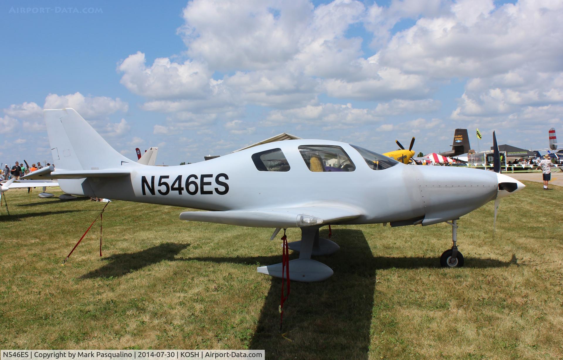 N546ES, 2014 Lancair ES C/N MEW001ES, Lancair ES
