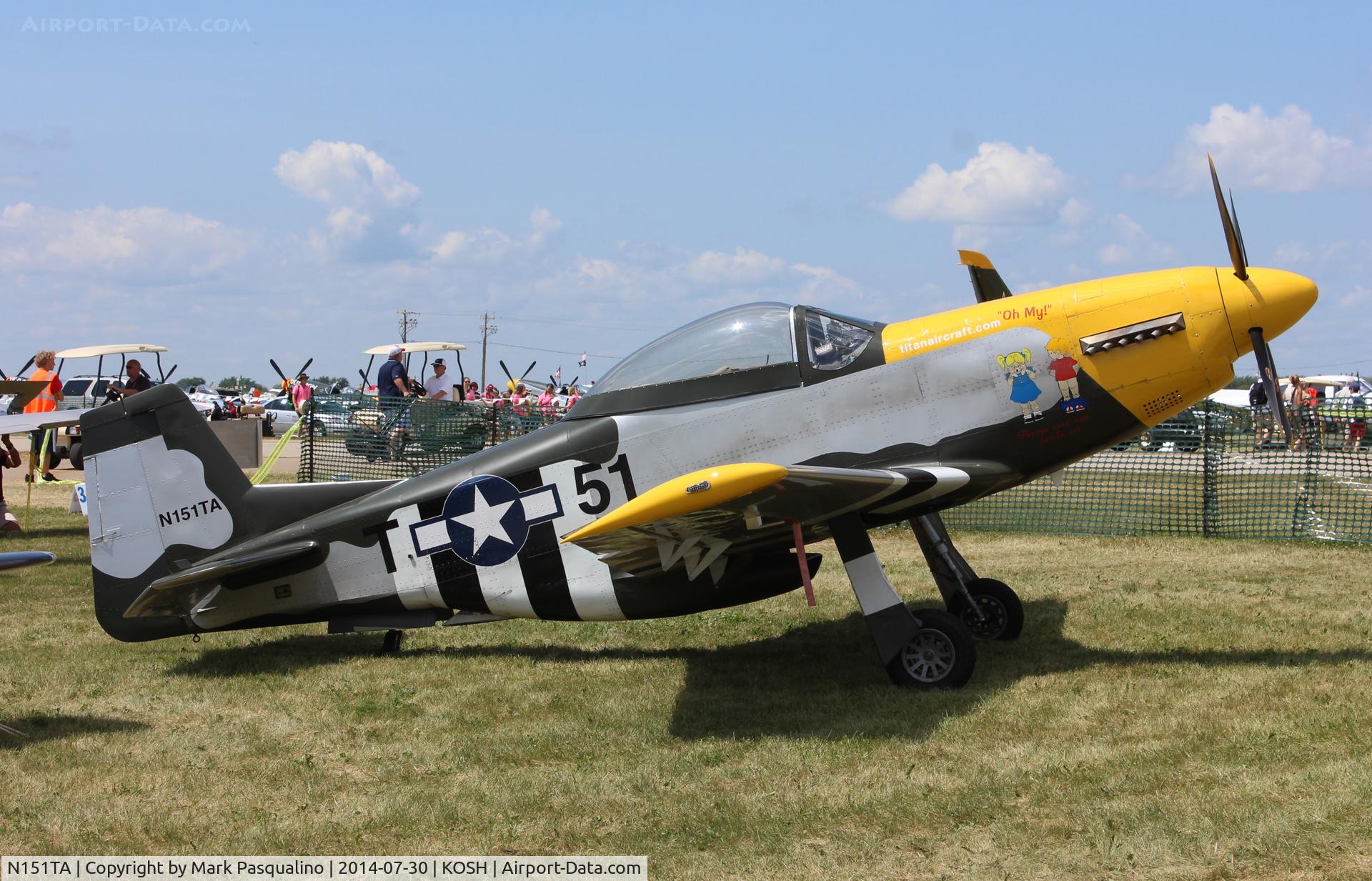 N151TA, Titan T-51 Mustang C/N M04SV6SOHK0027, Titan T-51