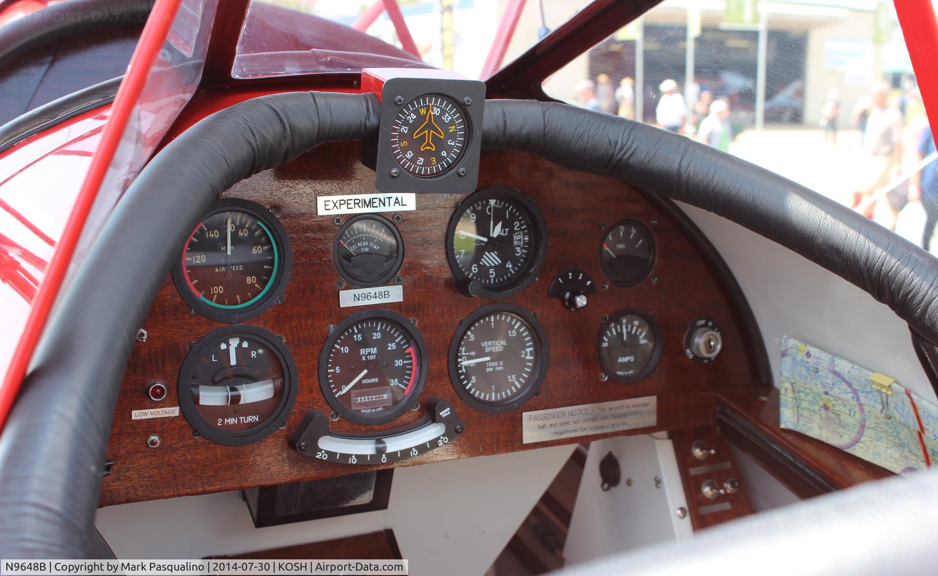 N9648B, 2012 Hatz Classic C/N 838, Hatz Classic