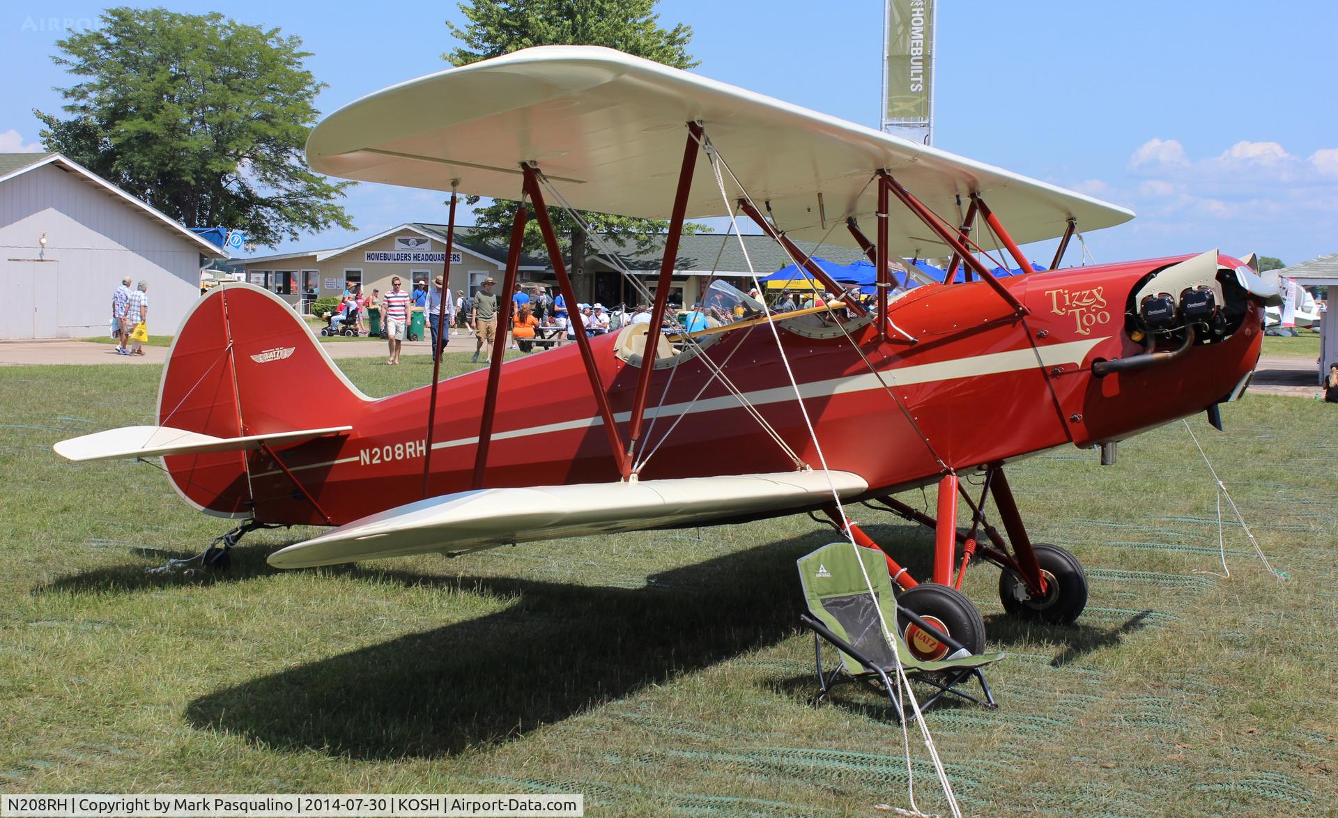 N208RH, Hatz CB-1 C/N 208A, Hatz CB-1