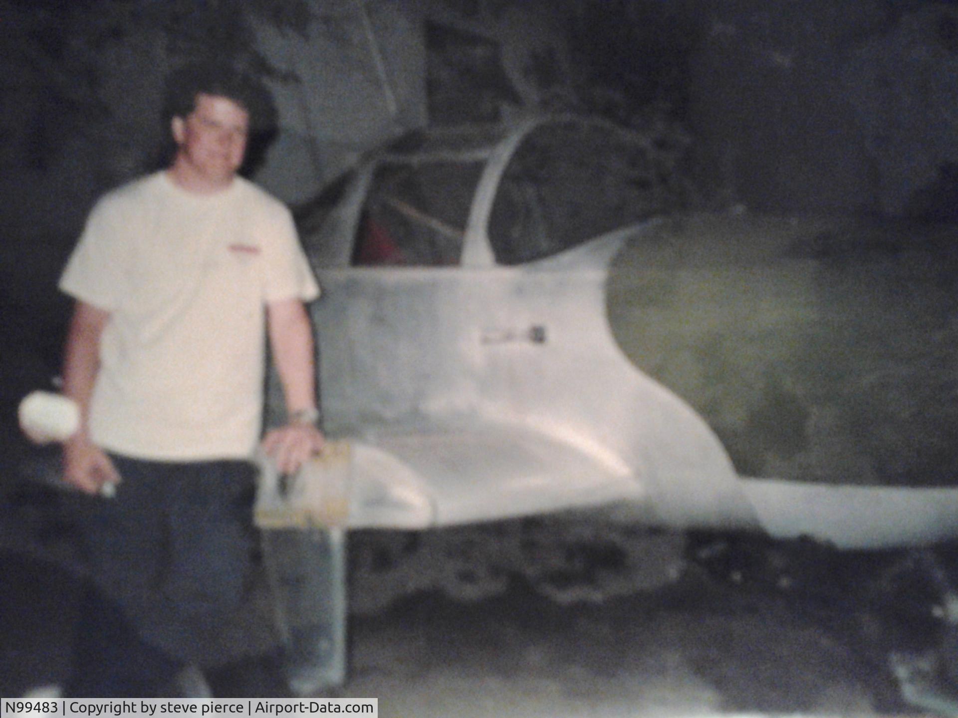 N99483, 1946 Erco 415C Ercoupe C/N 2106, sitting in a driveway in Glen Avon California I was 18. The pic tackin in 1988 the plane blonde to the Tyson family. I was in the plane when it went down scared the heck out of me glad to be alive:)