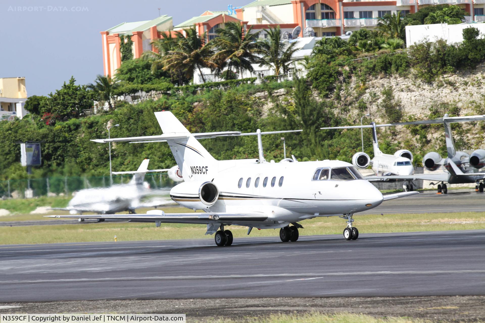 N359CF, 1989 British Aerospace BAe.125 Series 800A C/N 258154, N359CF