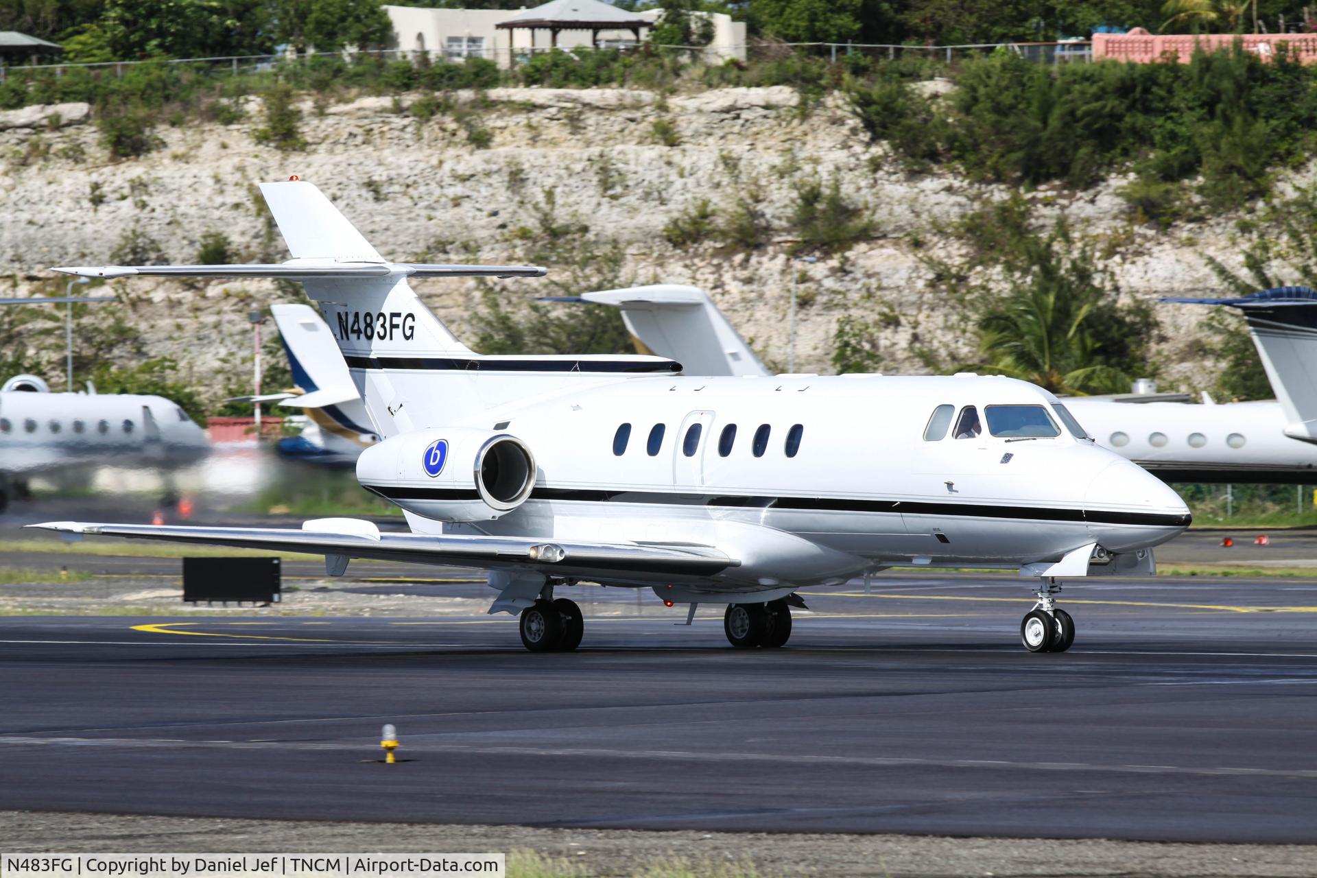 N483FG, 1980 Hawker Siddeley HS.125 Series 700A C/N 257094, N483FG