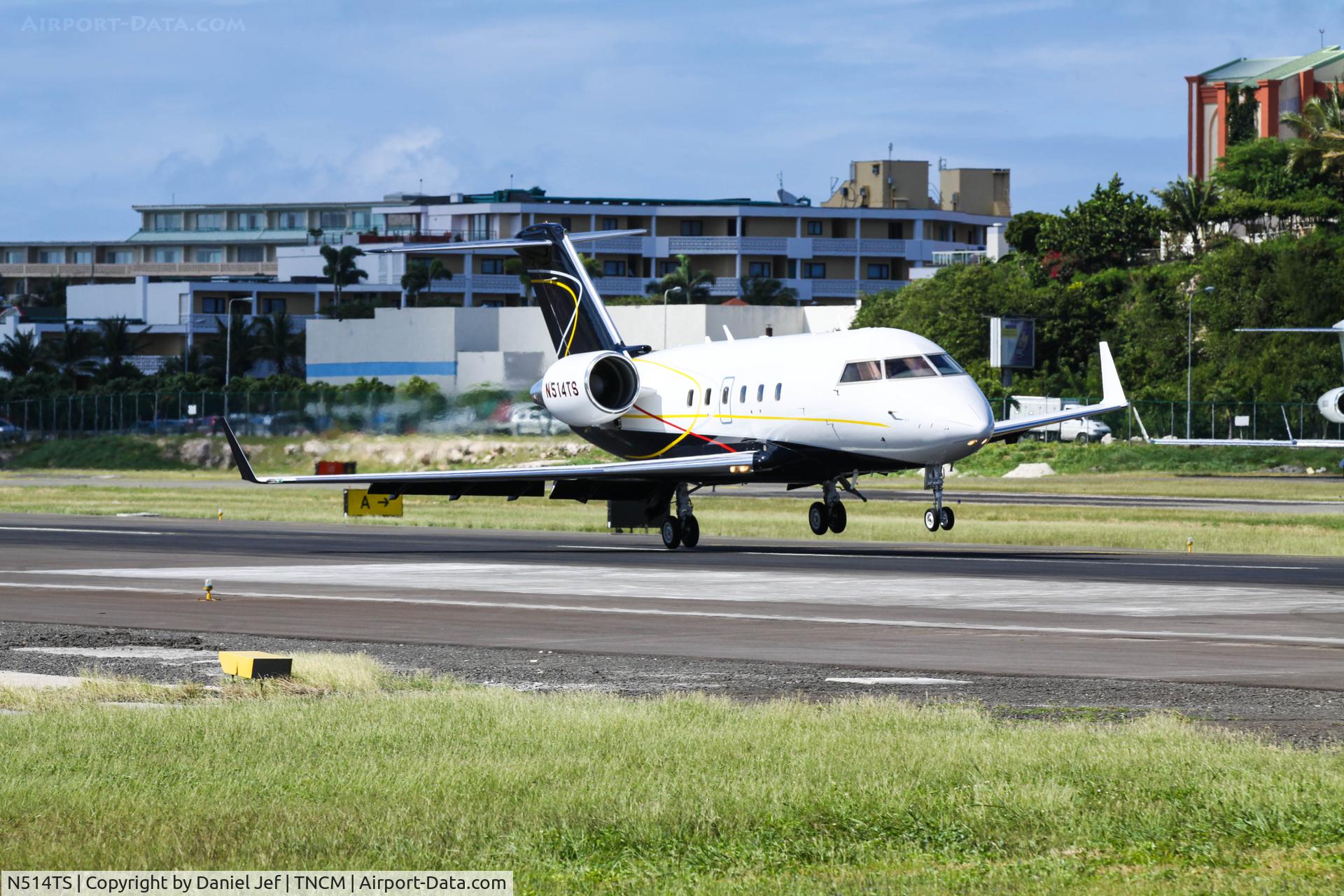 N514TS, Canadair Challenger 601-3A (CL-600-2B16) C/N 5014, N514TS