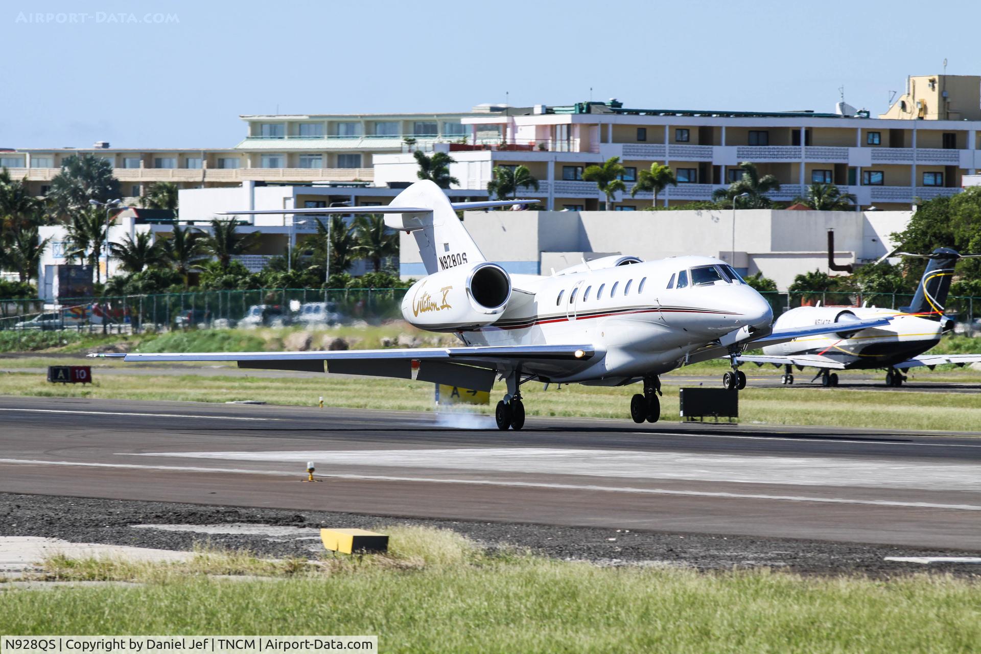N928QS, 2008 Cessna 750 Citation X Citation X C/N 750-0288, N928QS
