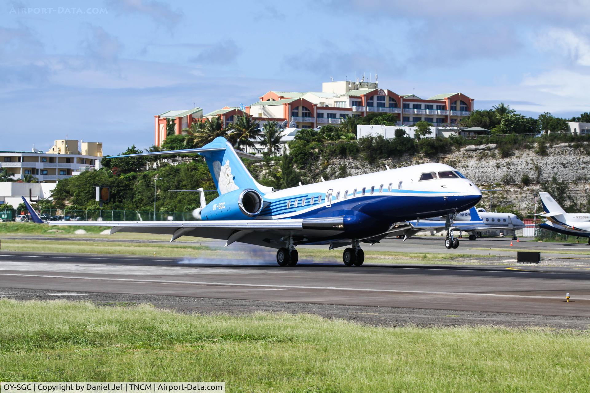 OY-SGC, 2009 Bombardier BD-700-1A11 Global 5000 C/N 9343, OY-SGC