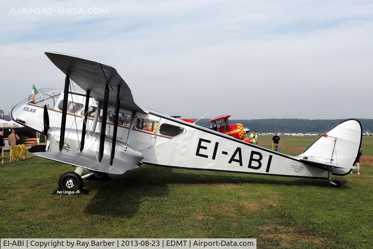 EI-ABI, 1936 De Havilland DH-84 Dragon 2 C/N 6105, DH-84 Dragon II [6105] (Aer Lingus) Tannheim~D 23/08/2013